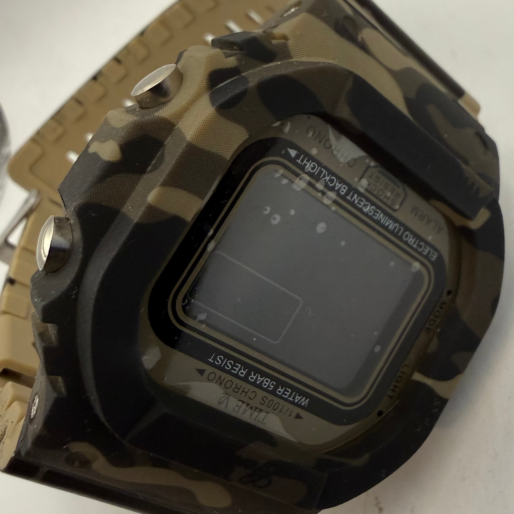 Genoa Time V2 Digital Camouflage Shock Resistant Watch 51mm with Presentation Tin (Fully Tested and Working)- £12.00