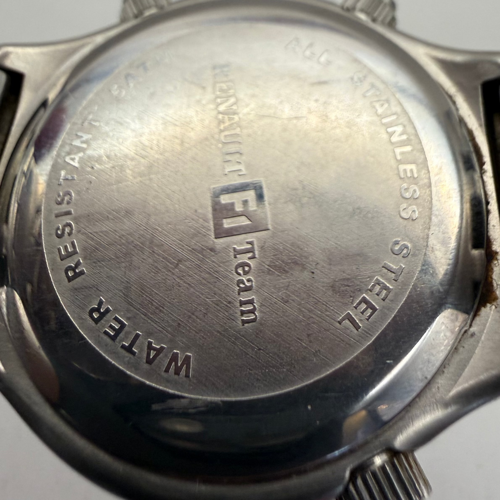 Renault F1 Team Ana-Digi Chronograph Stainless Steel Watch (Fully Tested and Working)- £45.00