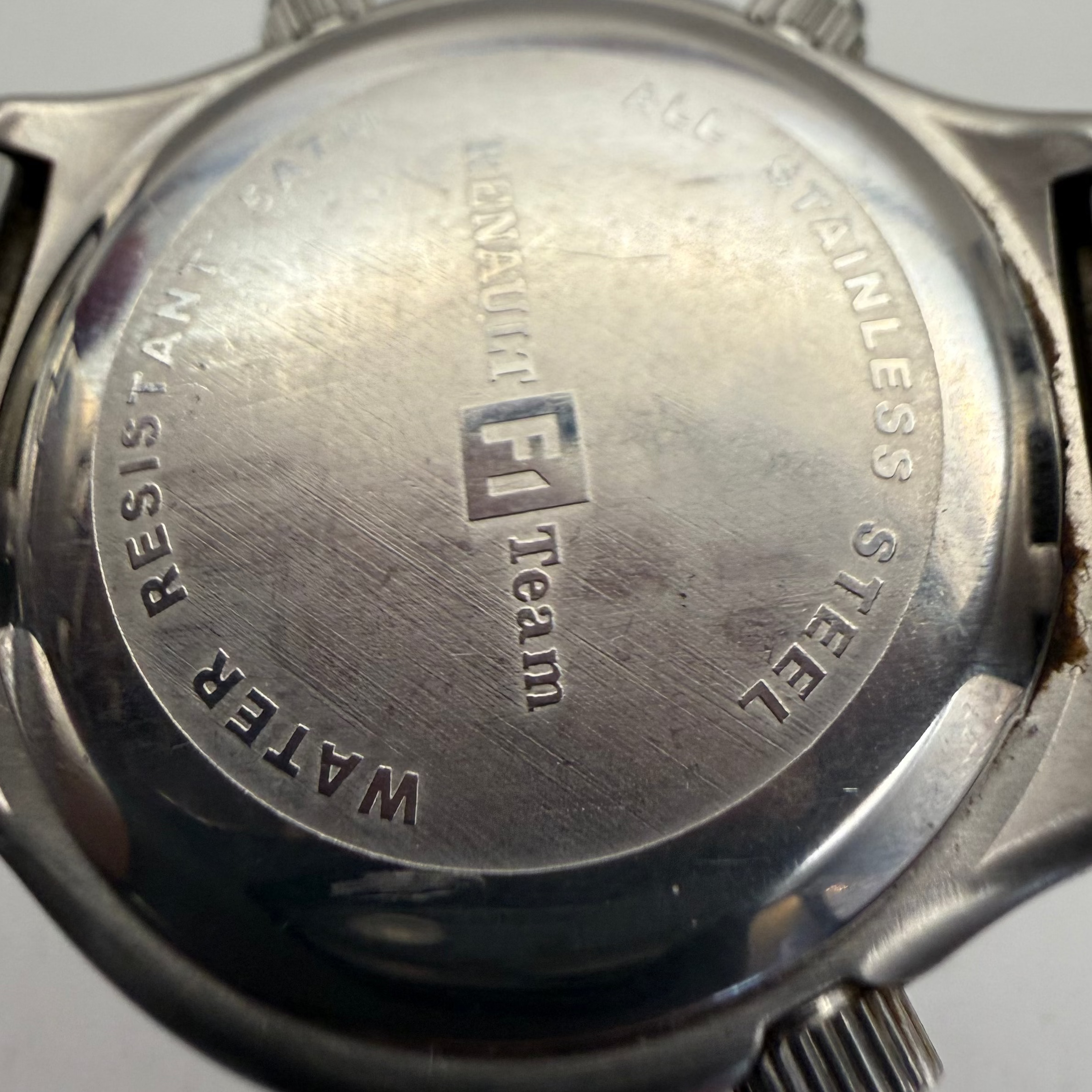 Renault F1 Team Ana-Digi Chronograph Stainless Steel Watch (Fully Tested and Working)- £45.00