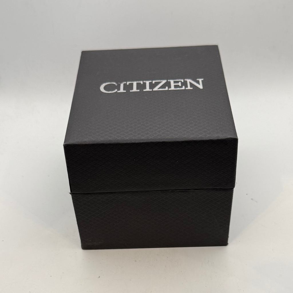 Citizen Chronograph Gold Tone WR100 Tachymeter Bracelet Watch 47mm (Fully Tested and Working)- £100.00