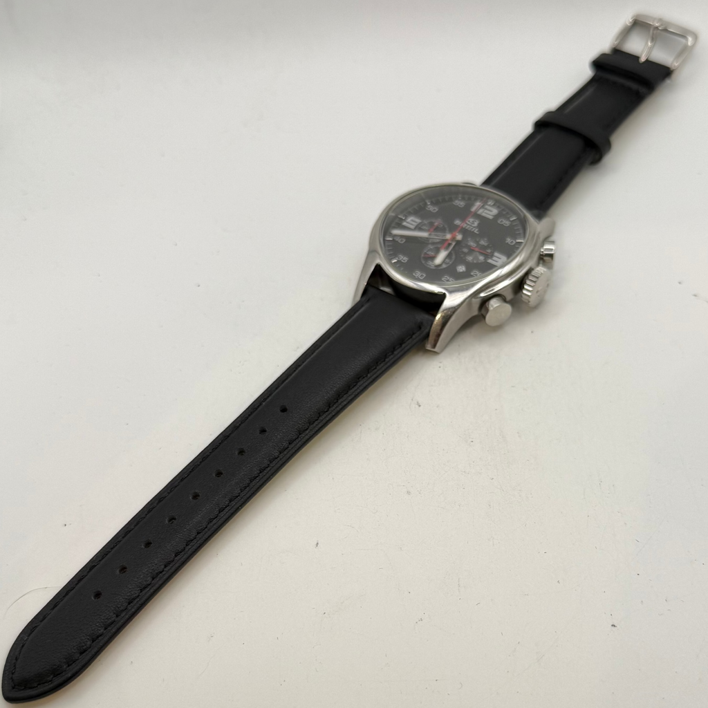 Breil Men's Chronograph Black Dial Stainless Steel 48mm Watch (Fully Tested and Working)- £85.00