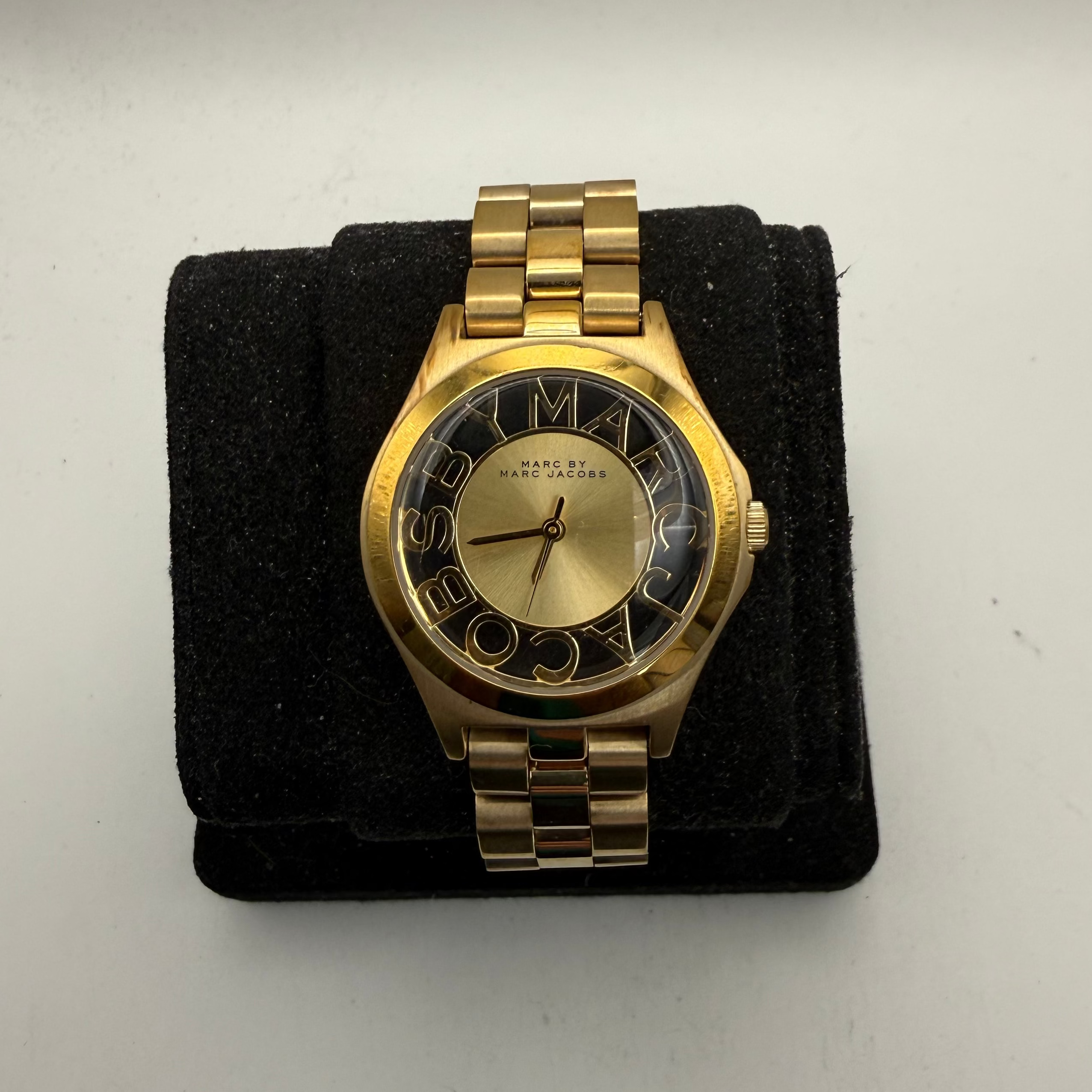 Marc by Marc Jacobs Gold Tone Ladies Watch MBM3292 36mm New Battery (Fully Tested and Working)- £