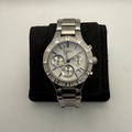 DKNY Ladies Crystal Bezel Chronograph Stainless Steel Watch (Fully Tested and Working)- £25.00