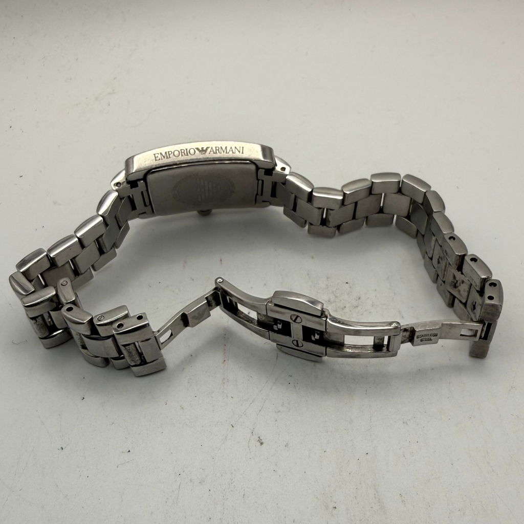 Emporio Armani AR-0172 Ladies Stainless Steel Quartz Watch (Fully Tested and Working- £25.00