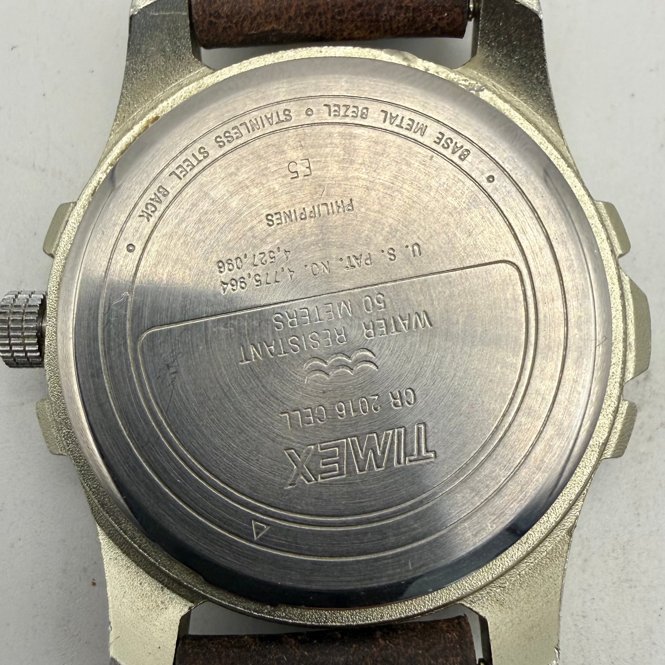 Timex Expedition Indiglo WR50M Men's Quartz Watch Date Brown Canvas Strap (Fully Tested and Working)- £25.00