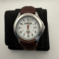 Timex Expedition Indiglo Men's Quartz Date Watch Brown Leather Strap WR50M (Fully Tested and Working)- £25.00