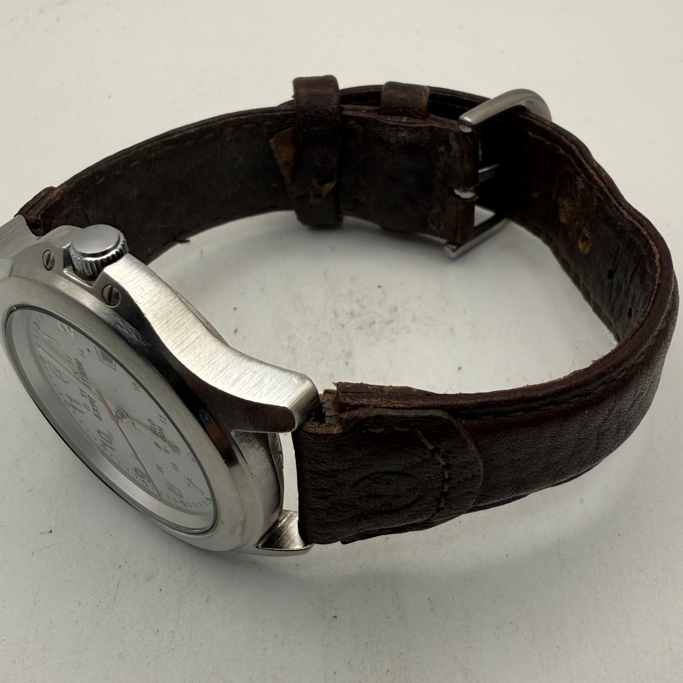 Timex Expedition Indiglo Men's Quartz Date Watch Brown Leather Strap WR50M (Fully Tested and Working)- £25.00