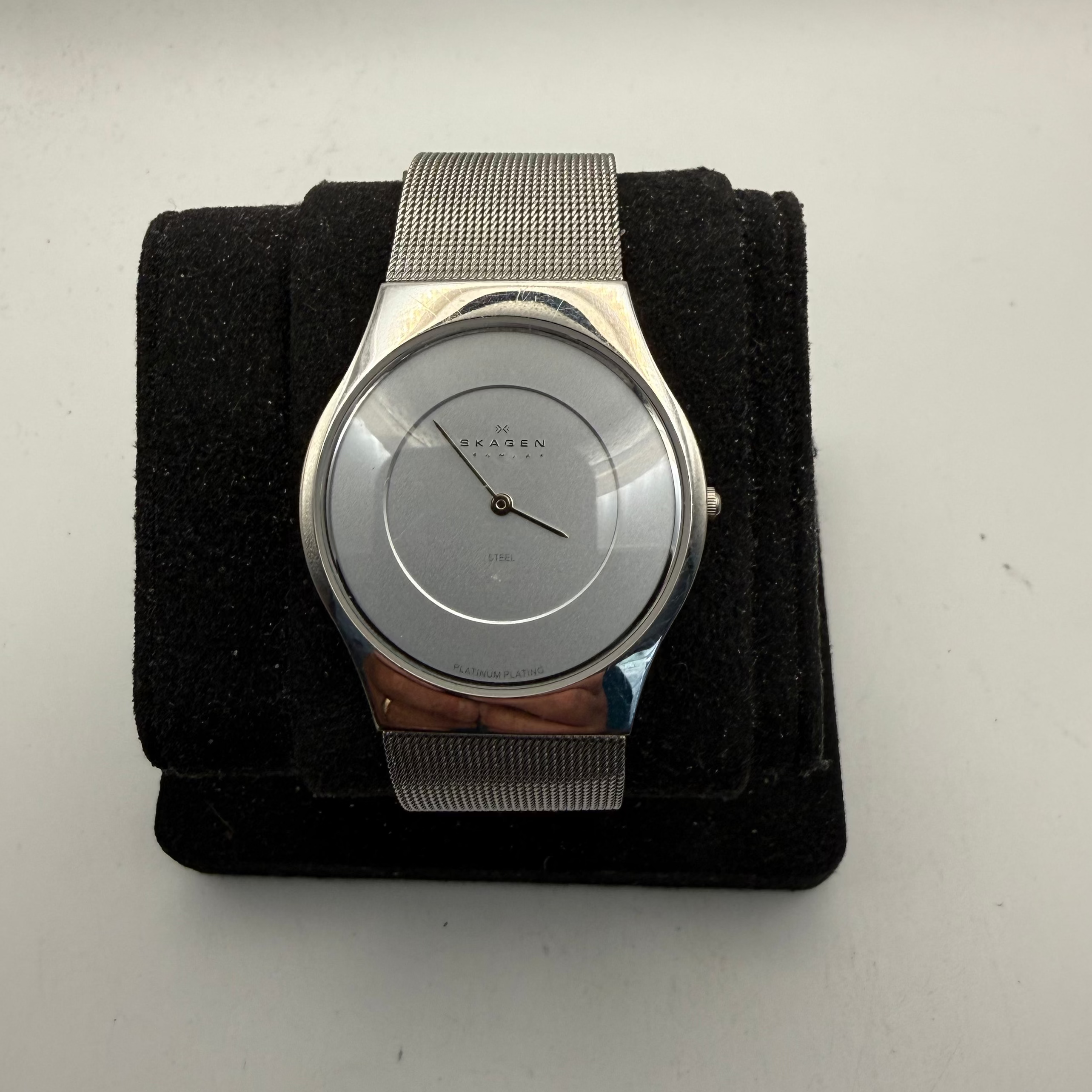 Skagen Denmark 20th Anniversary Limited Edition 3941/4000 Mesh Bracelet Watch (Fully Tested and Working)- £40.00