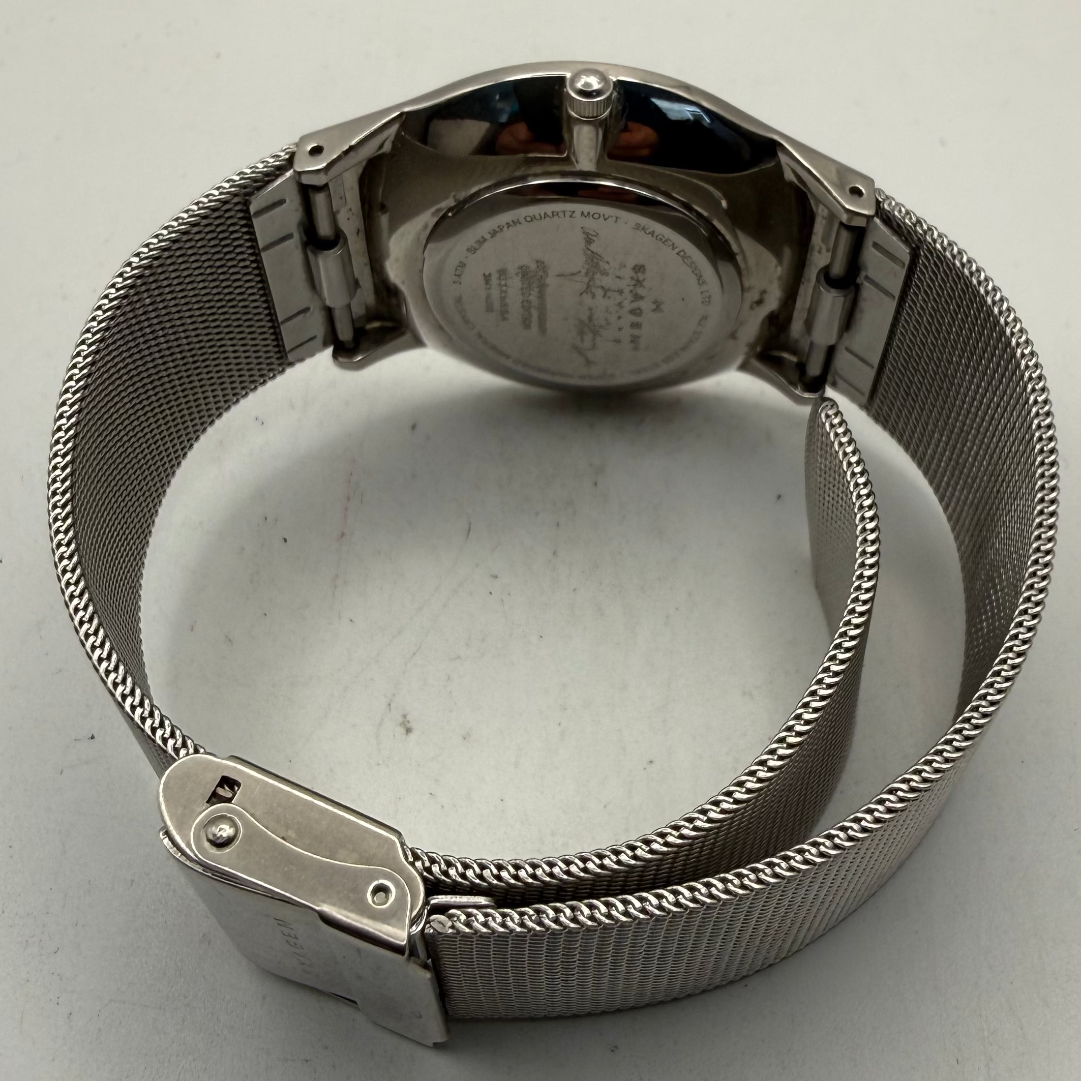 Skagen Denmark 20th Anniversary Limited Edition 3941/4000 Mesh Bracelet Watch (Fully Tested and Working)- £40.00