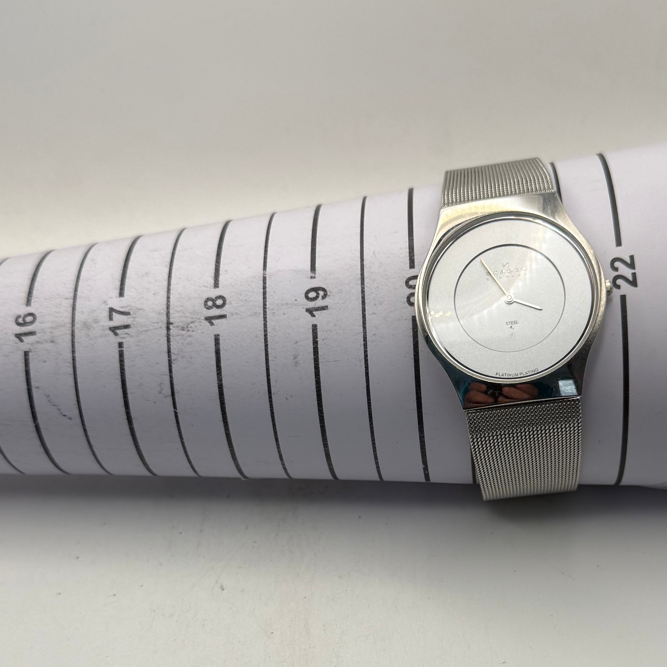 Skagen Denmark 20th Anniversary Limited Edition 3941/4000 Mesh Bracelet Watch (Fully Tested and Working)- £40.00