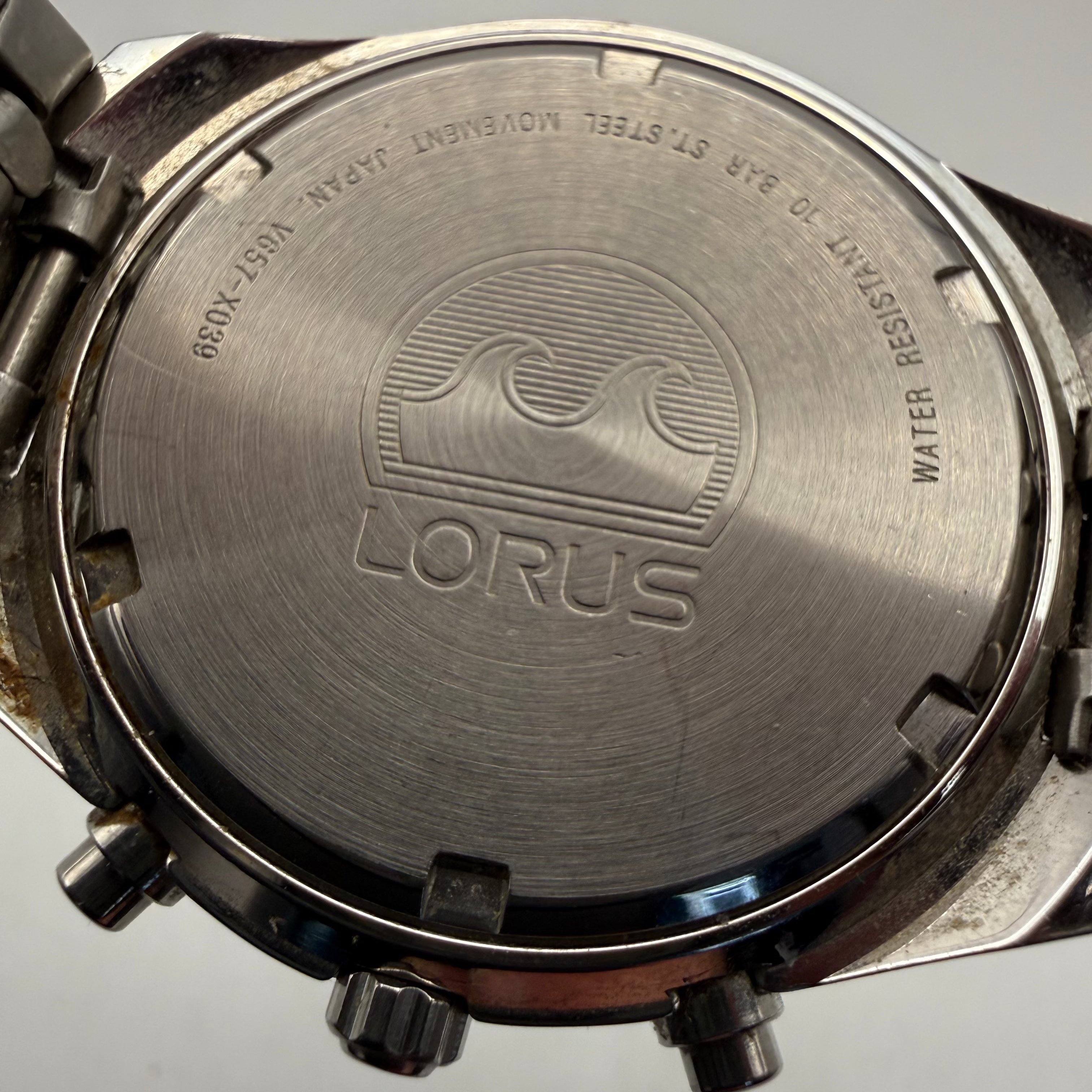 Lorus Chronograph 100m Stainless Steel Men's Watch (Fully Tested and Working)- £40.00