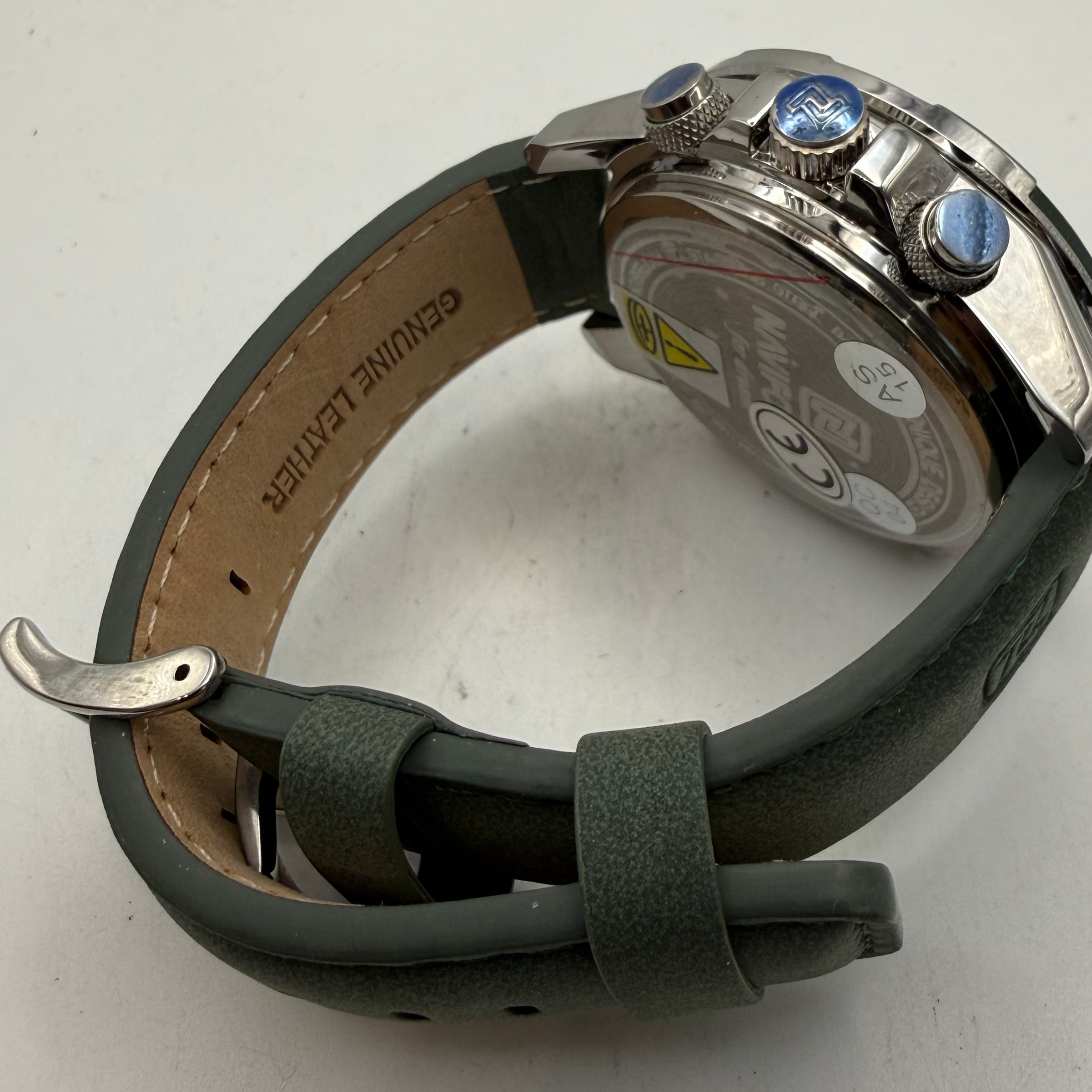 Naviforce Men's Ana-Digi Green Dial Watch (Fully Tested and Working)- £35.00