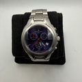 Marco Ceroni Chronograph Stainless Steel Watch Blue Dial Date (Fully Tested and Working)- £35.00