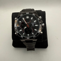 Poedagar Men's Ana-Digi Black Stainless Steel Watch 50mm (Fully Tested and Working)- £35.00