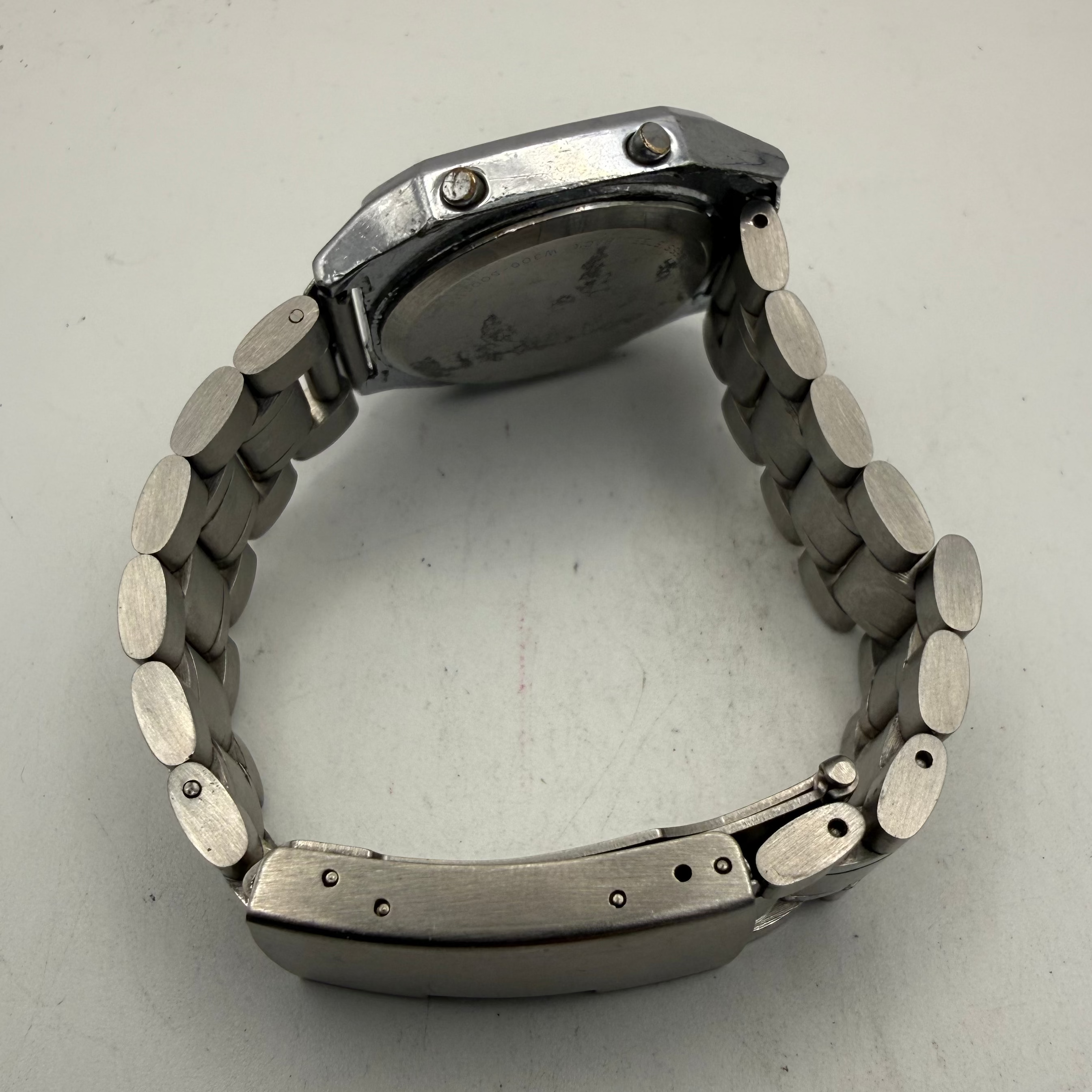Vintage Pulsar Alarm Chronograph Digital Watch Stainless Steel (Fully Tested and Working)- £65.00
