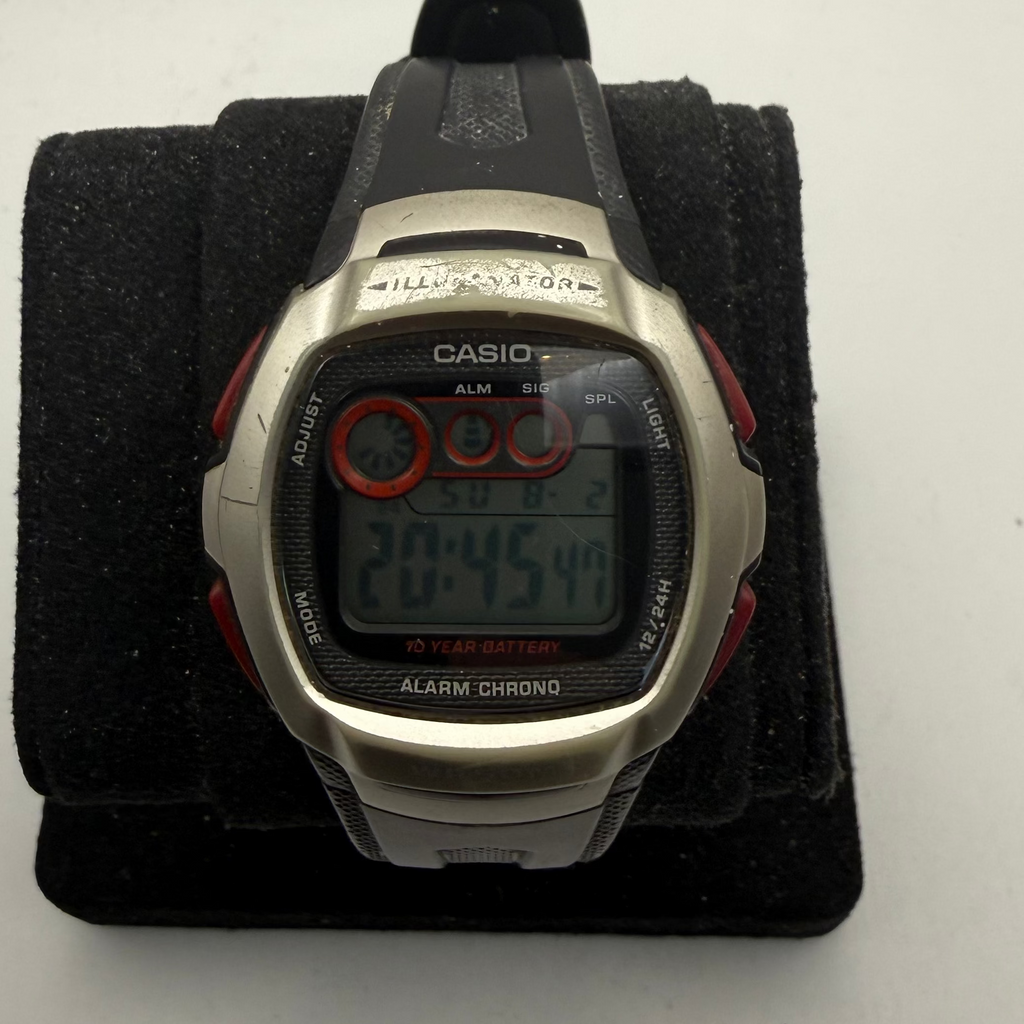 Casio W-210 Digital Alarm Chronograph Watch 10 Year Battery (Fully Tested and Working)- £12.50