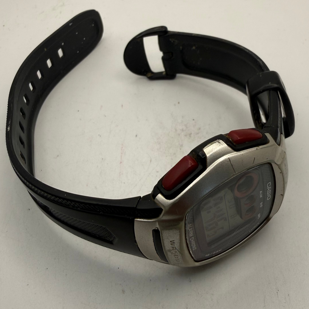 Casio W-210 Digital Alarm Chronograph Watch 10 Year Battery (Fully Tested and Working)- £12.50