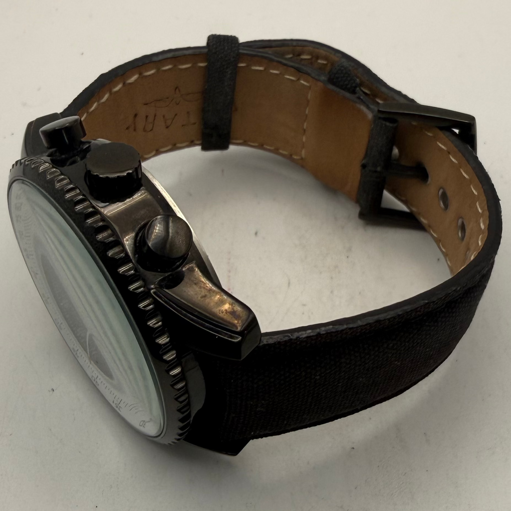 Rotary GS00212/04 Chronograph Men's Watch Black PVD 46mm (Fully Tested and Working)- £100.00