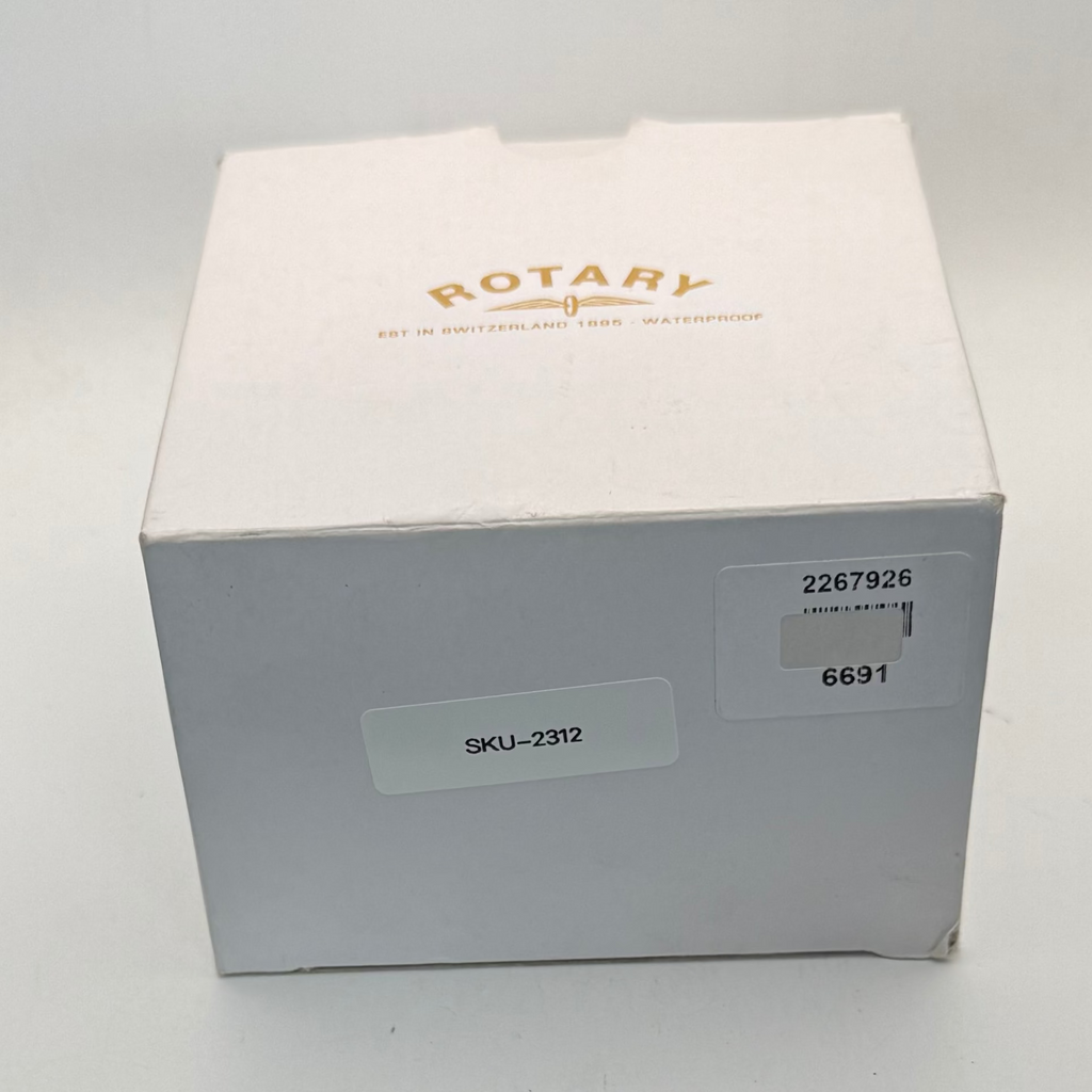 Rotary GS00212/04 Chronograph Men's Watch Black PVD 46mm (Fully Tested and Working)- £100.00