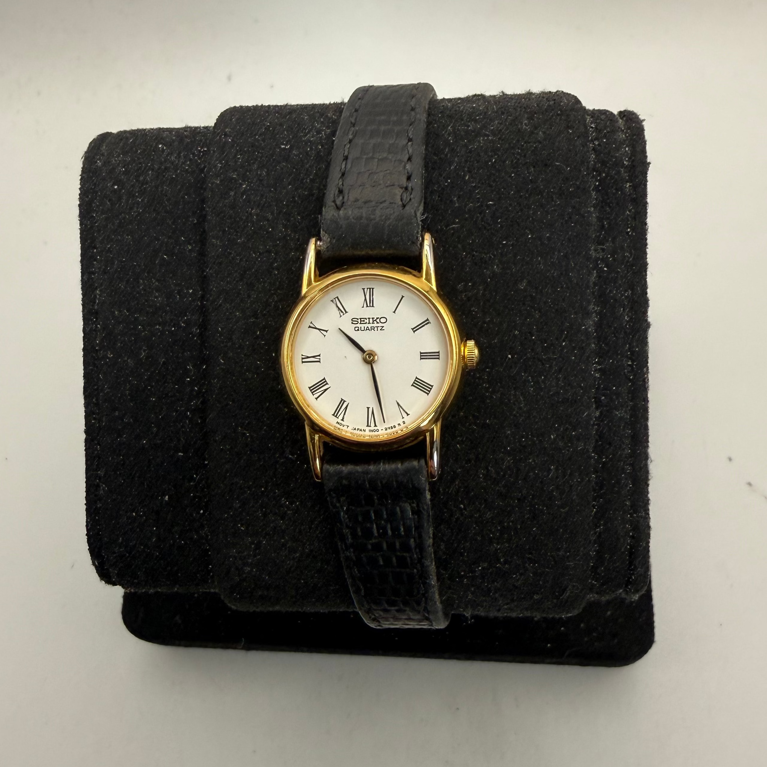 Vintage Seiko Quartz Ladies Gold Tone Dress Watch 1N00-0F60 (Fully Tested and Working)- £25.00