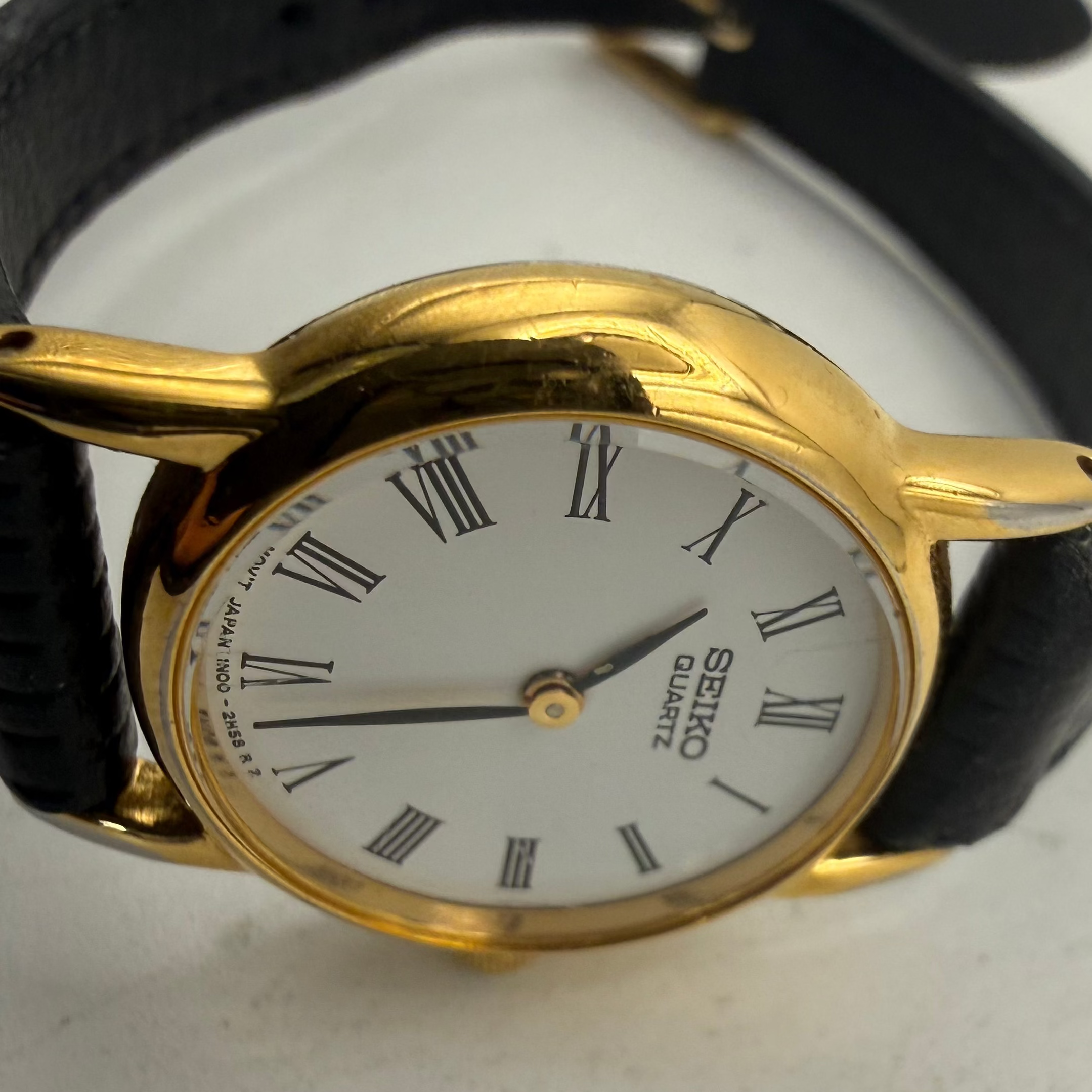 Vintage Seiko Quartz Ladies Gold Tone Dress Watch 1N00-0F60 (Fully Tested and Working)- £25.00
