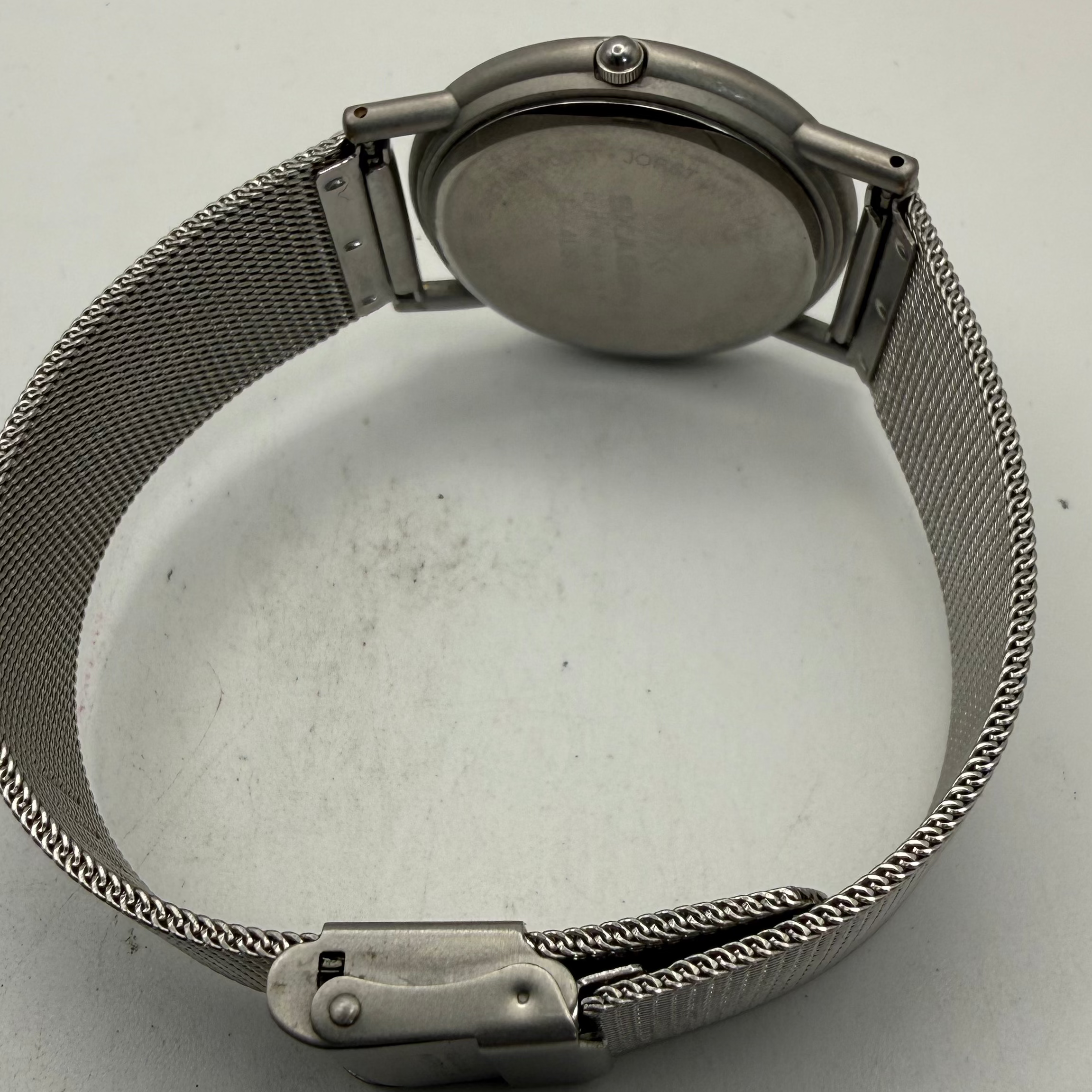 Skagen Denmark Ultra Slim Stainless Steel Mesh Bracelet Watch 35mm (Fully Tested and Working)- £35.00