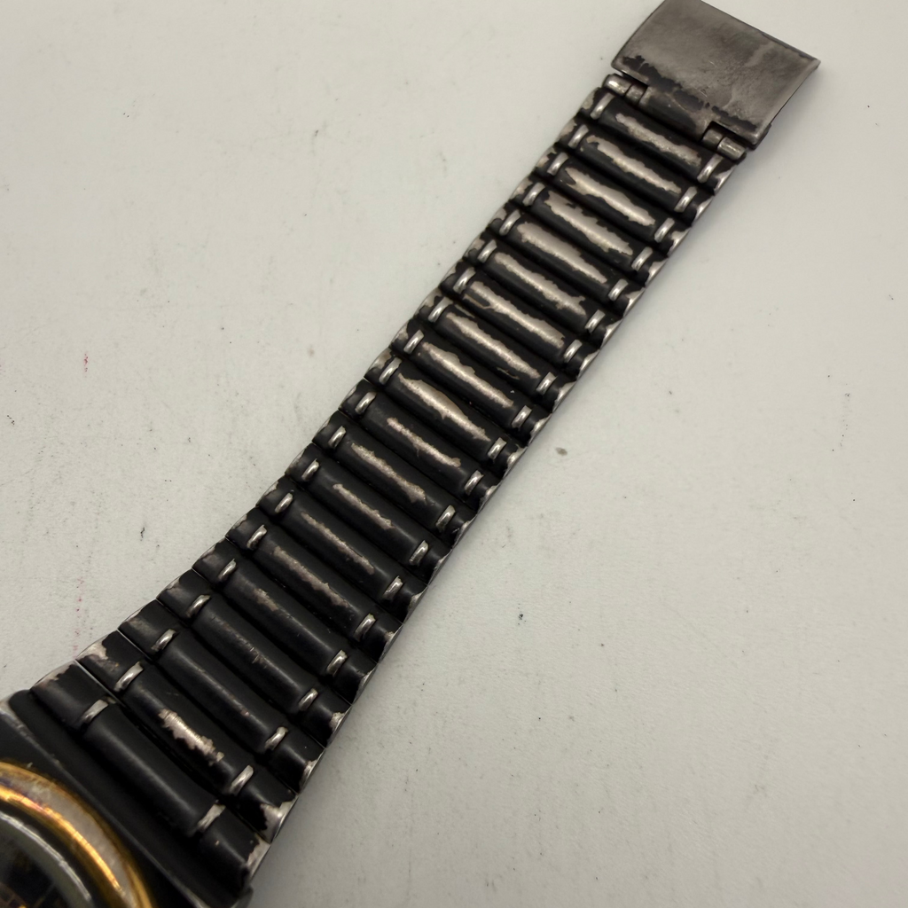 Sekonda Lunar Calendar Black & Gold Quartz Watch 40mm (Fully Tested and Working)- £25.00
