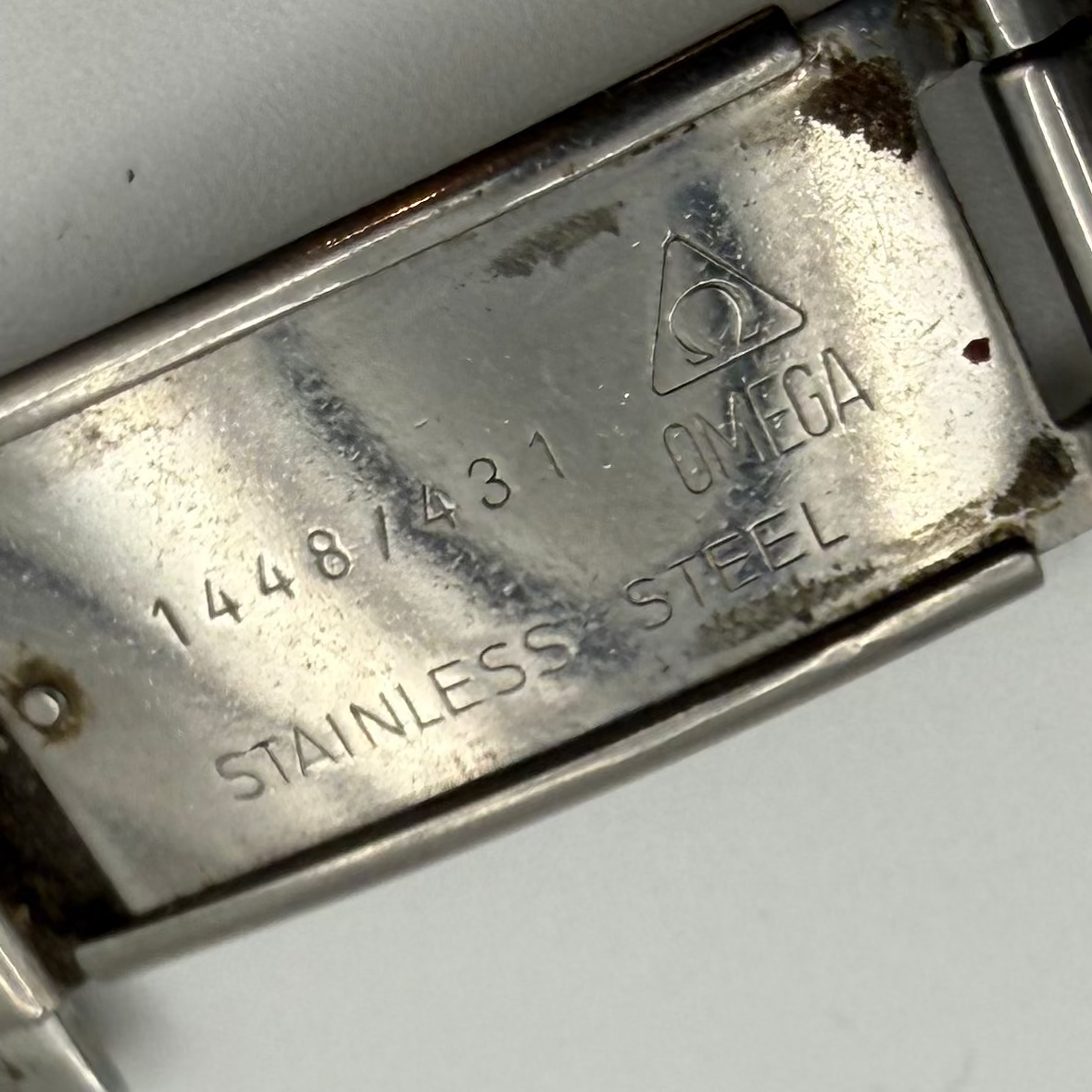 Omega 1448 / 431 Bracelet Clasp Stainless Steel – Fits Omega Constellation – Parts- £29.99