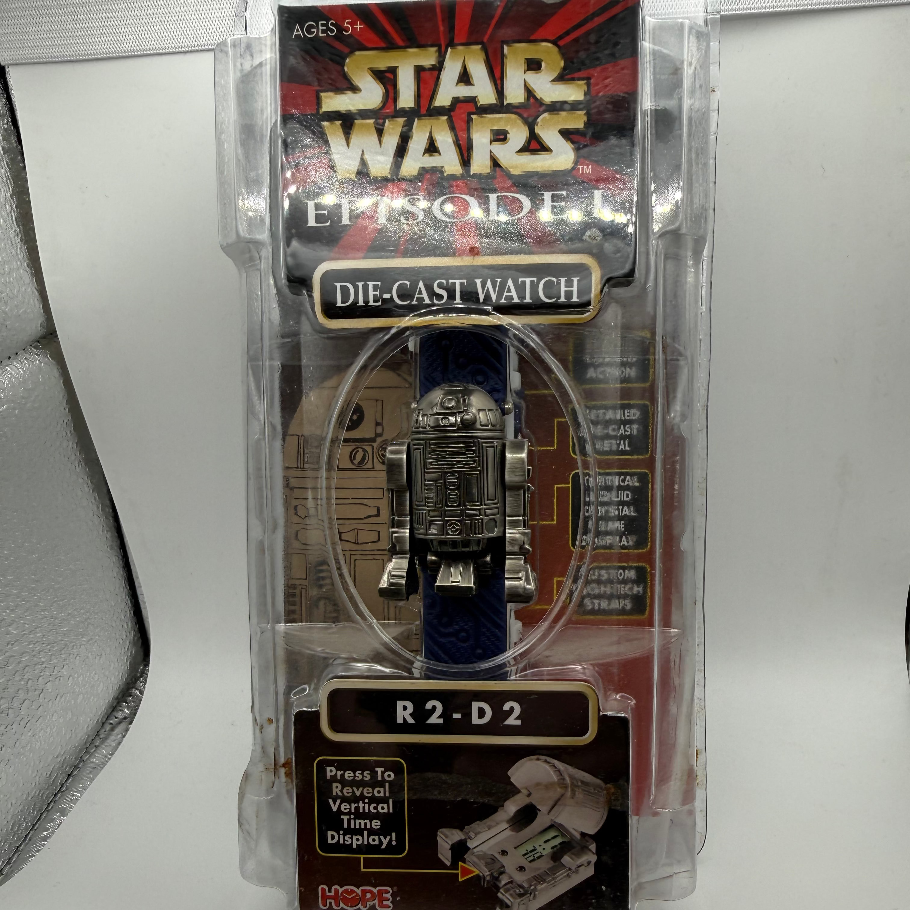 Star Wars Episode I R2-D2 Die-Cast Watch (1999) – New & Sealed Collectible- £49.99