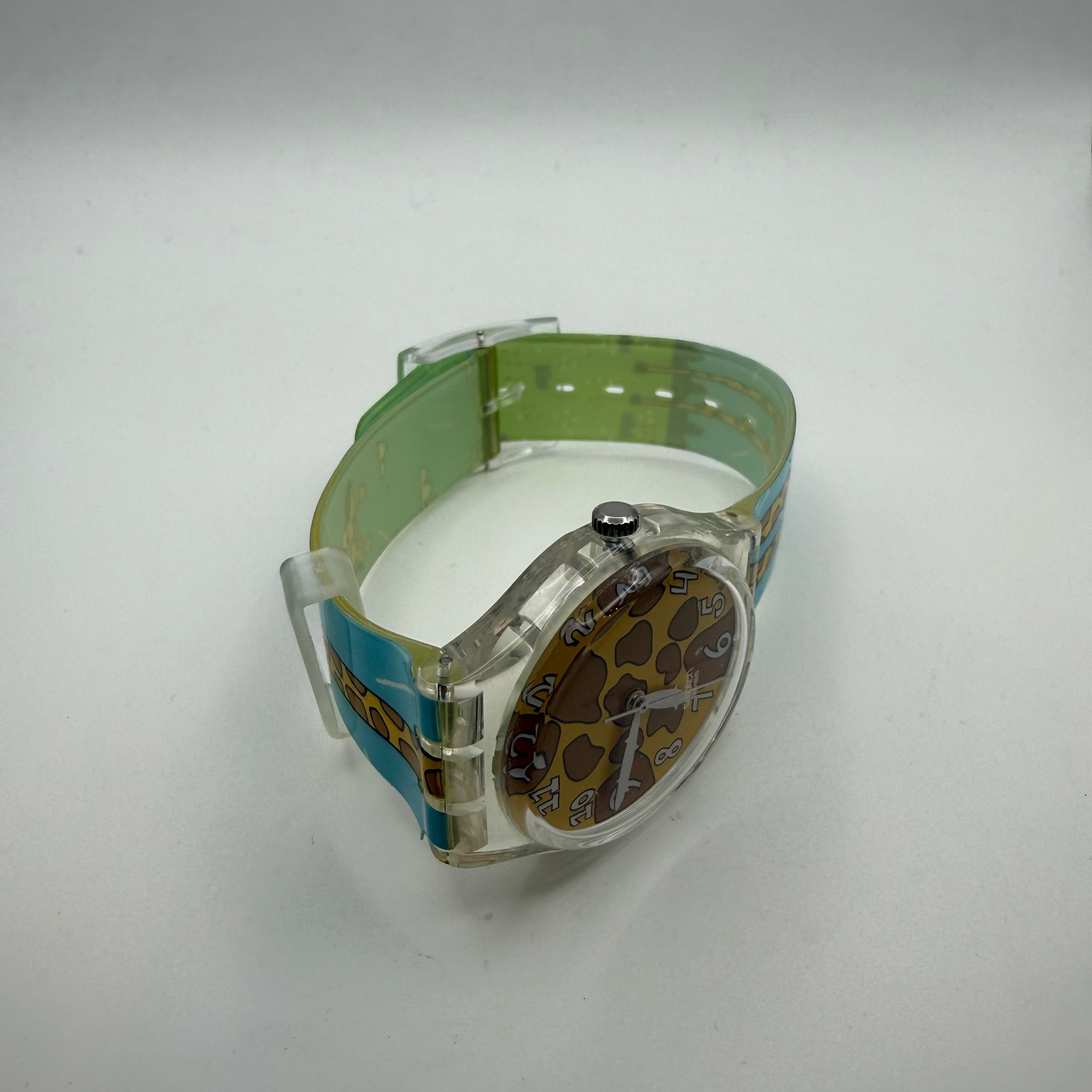 Swatch Giraffe Print Quartz Watch- £29.95