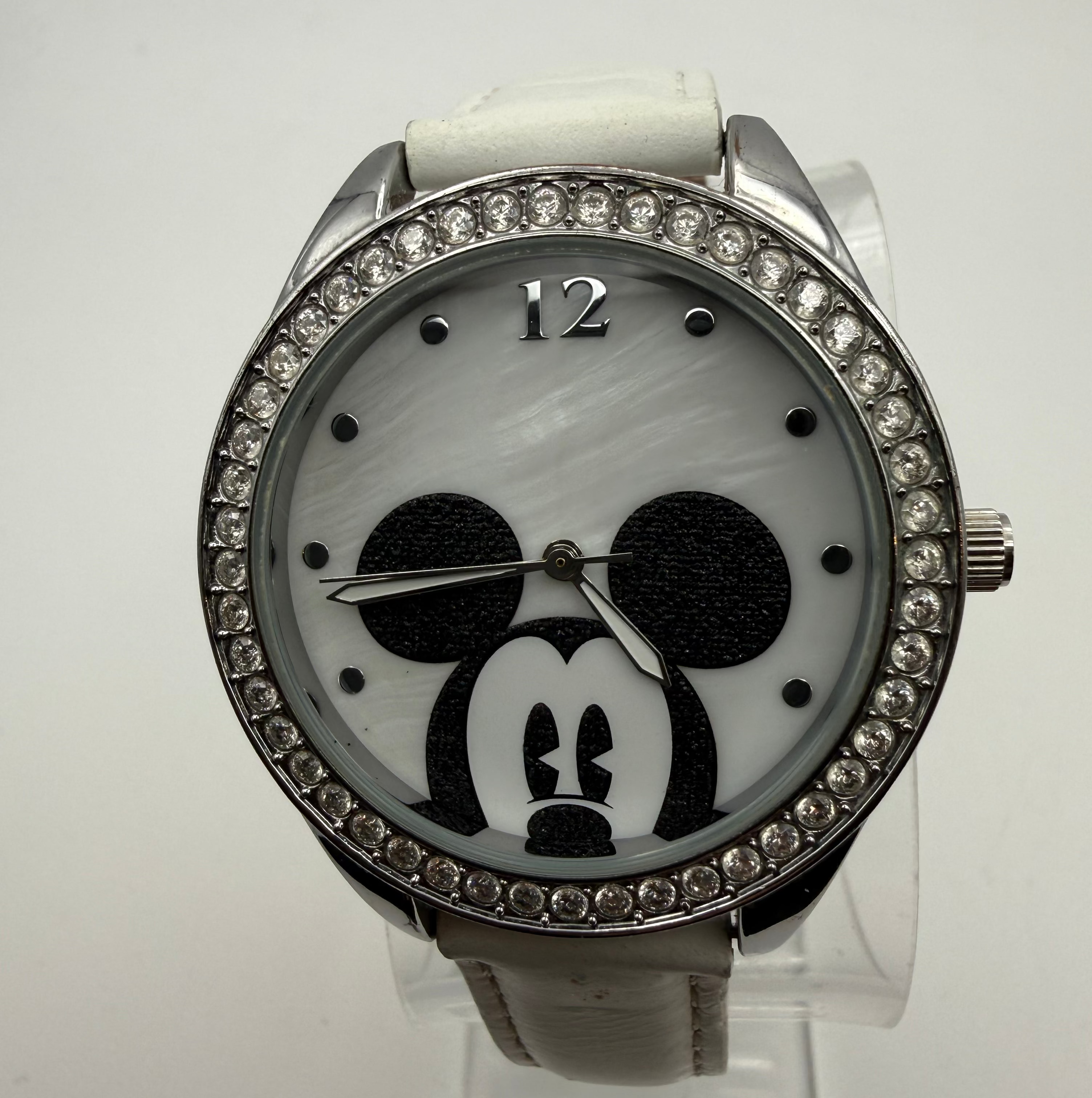 Disney Mickey Mouse Ladies Watch – Crystal Bezel- £19.99