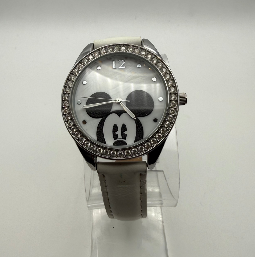 Disney Mickey Mouse Ladies Watch – Crystal Bezel- £19.99