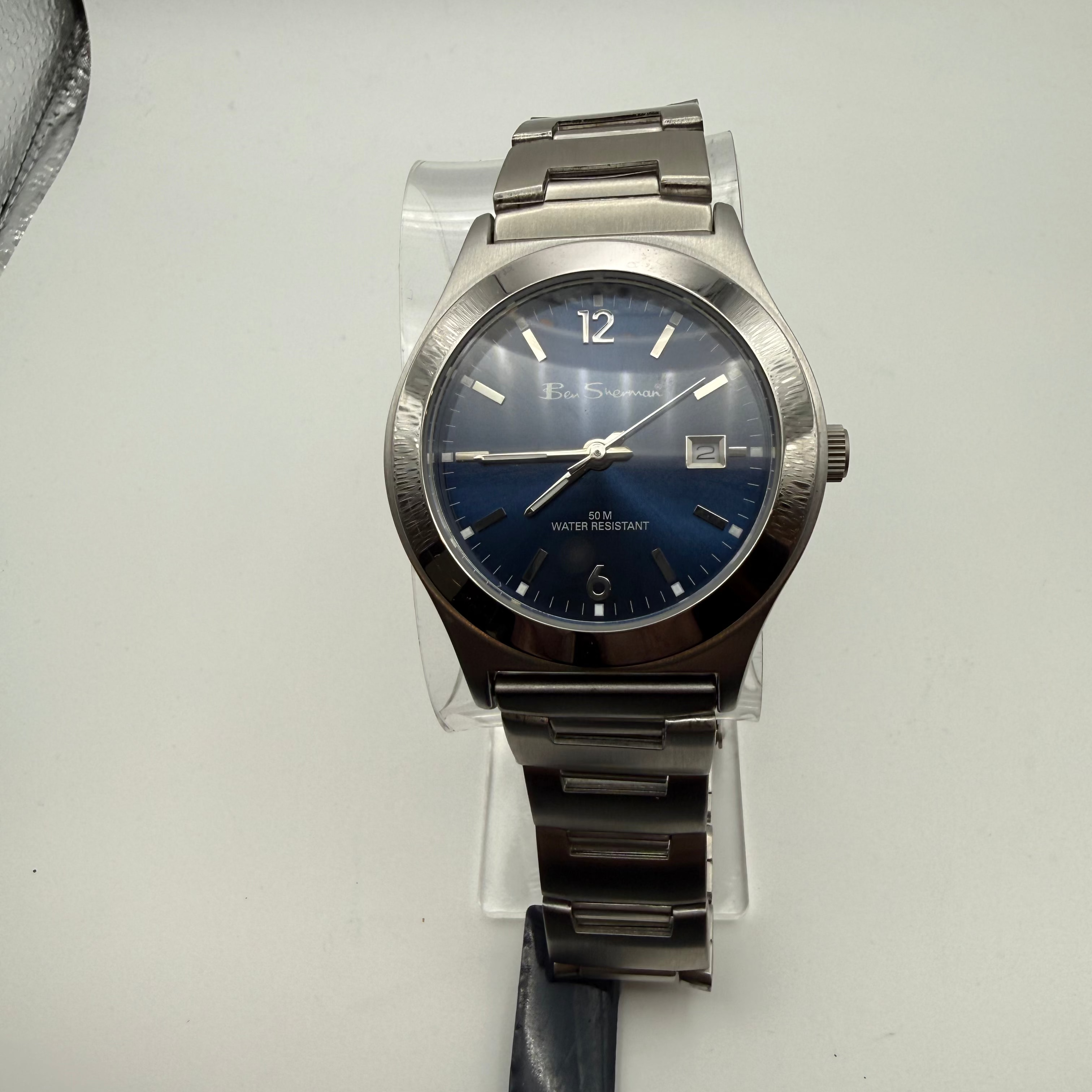 Ben Sherman SO-714 Blue Dial Stainless Steel Bracelet Watch (50m)- £29.99