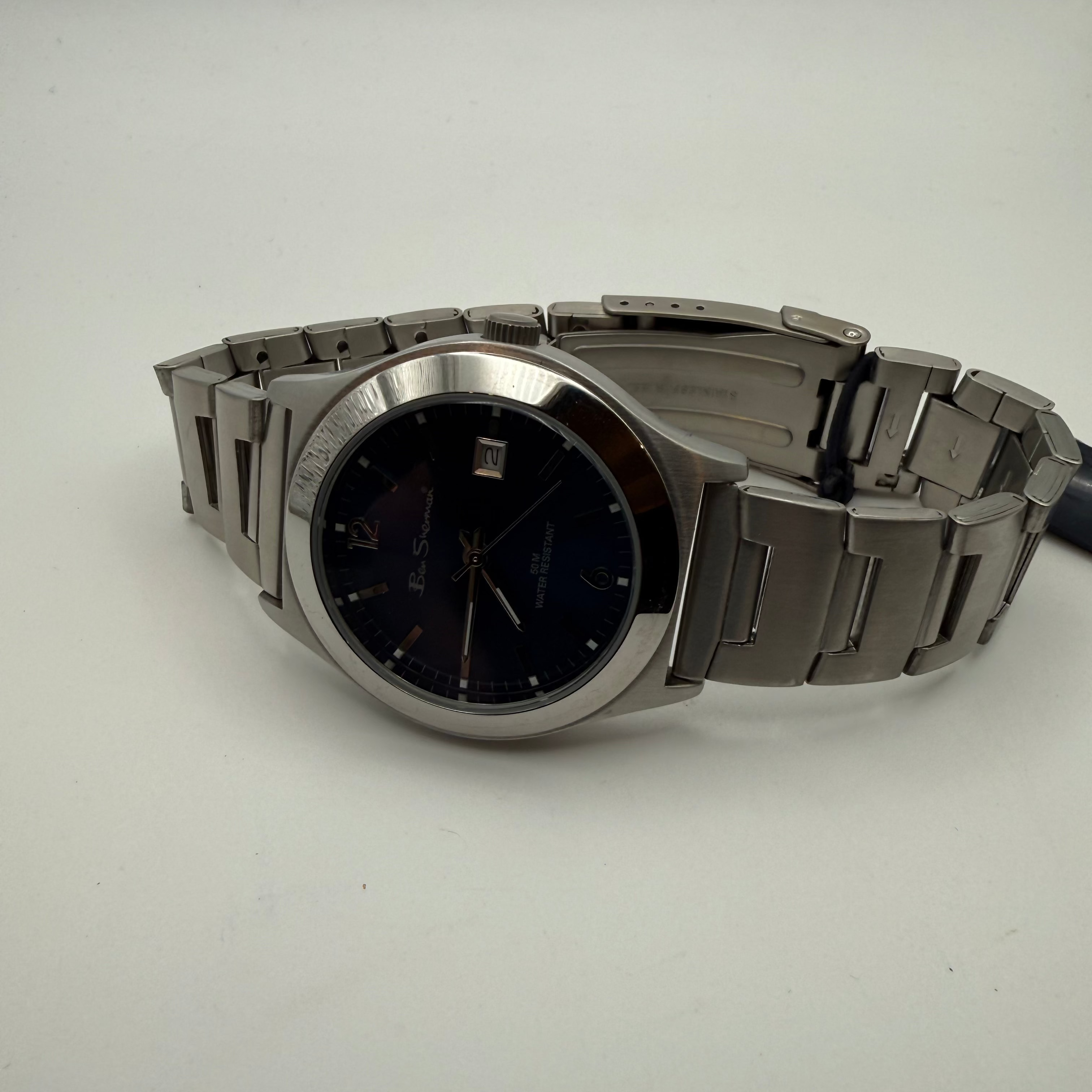 Ben Sherman SO-714 Blue Dial Stainless Steel Bracelet Watch (50m)- £29.99