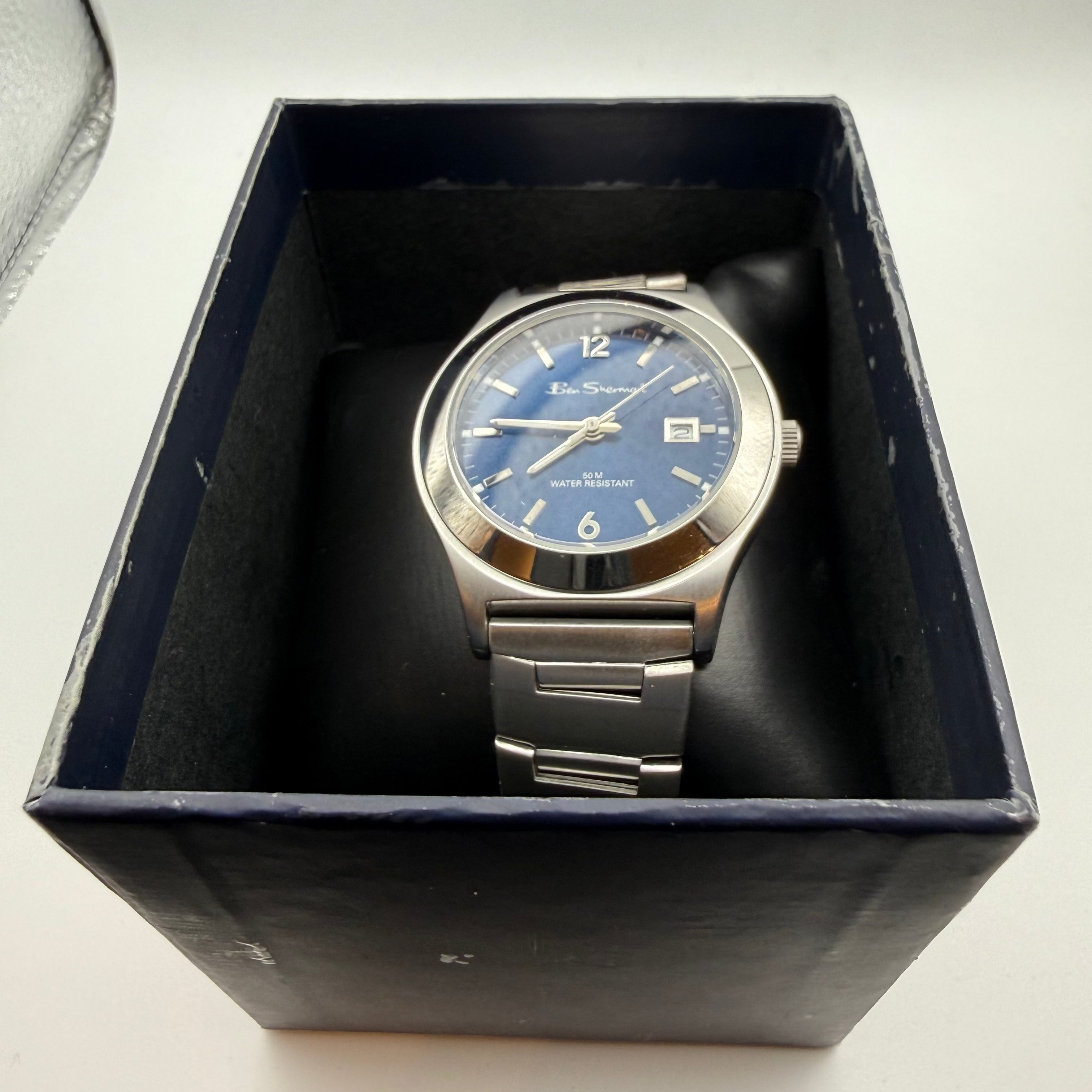 Ben Sherman SO-714 Blue Dial Stainless Steel Bracelet Watch (50m)- £29.99