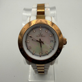 Toy Watch White & Rose Gold Ladies Watch – Mother of Pearl Dial, Crystal Markers- £39.95