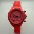 ToyWatch Pink Chronograph – Original Presentation Dome Box, Card & Spare Links- £49.99