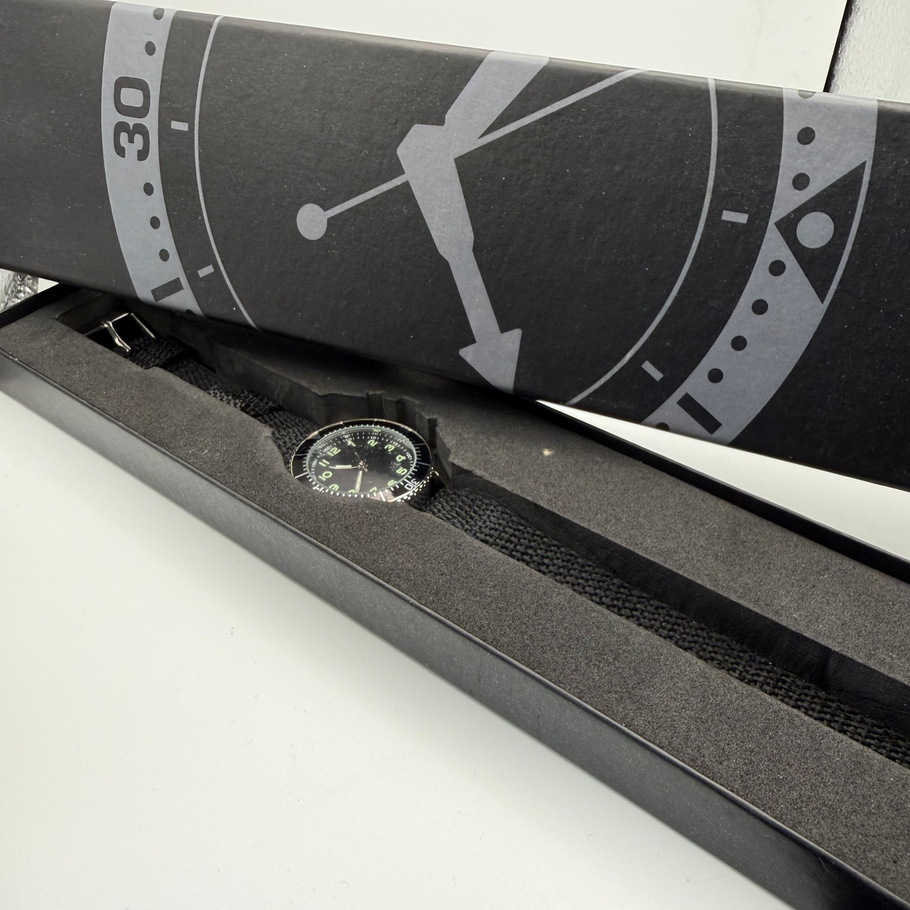 1970s German Airman Military Style Quartz Watch- £24.95