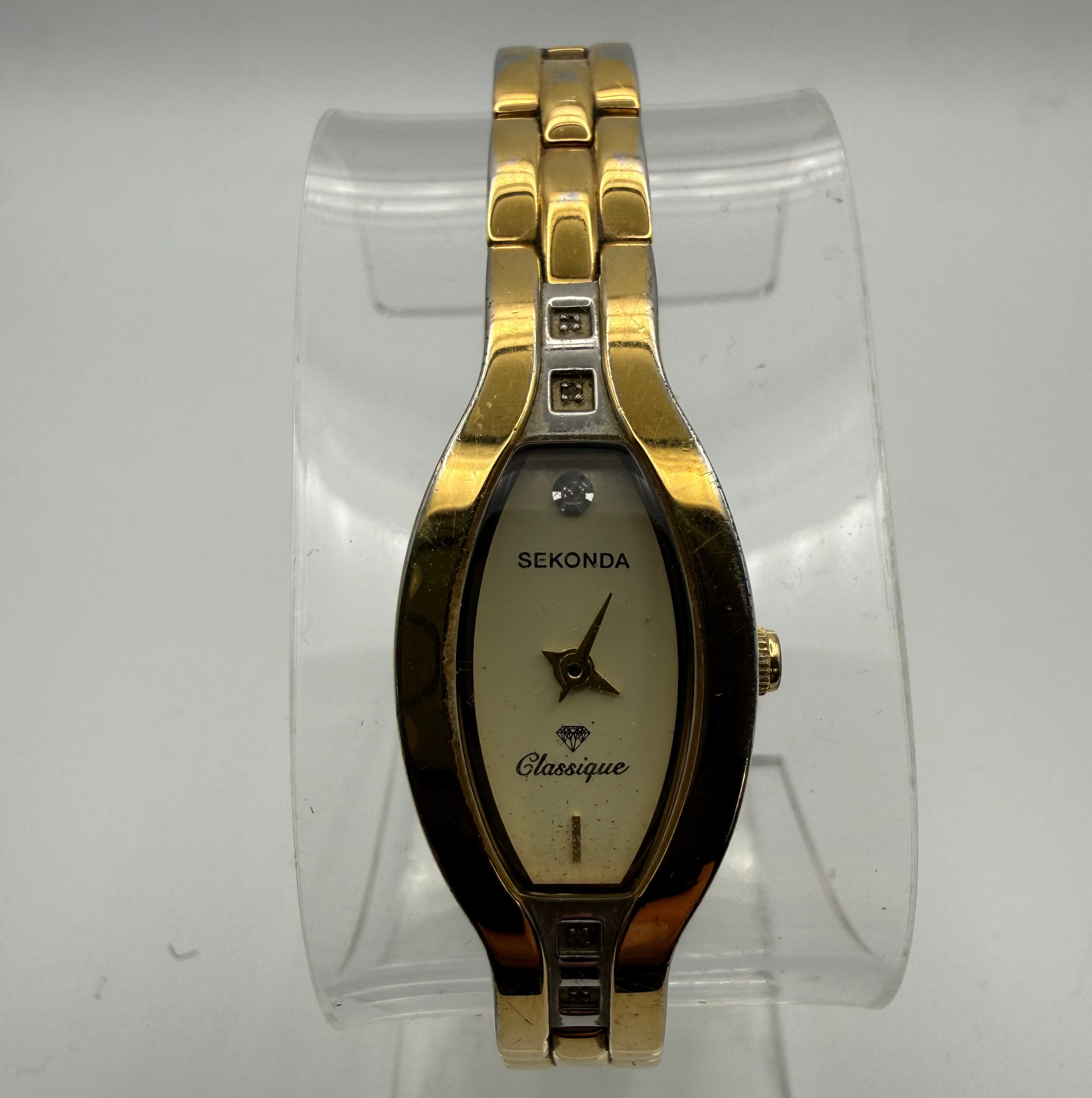 Sekonda Classique 4538G Ladies Gold-Tone Bracelet Watch Gift Set- £24.95