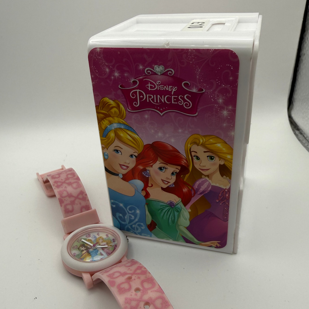 Disney Princess Children’s Watch – Pink Strap- £4.99