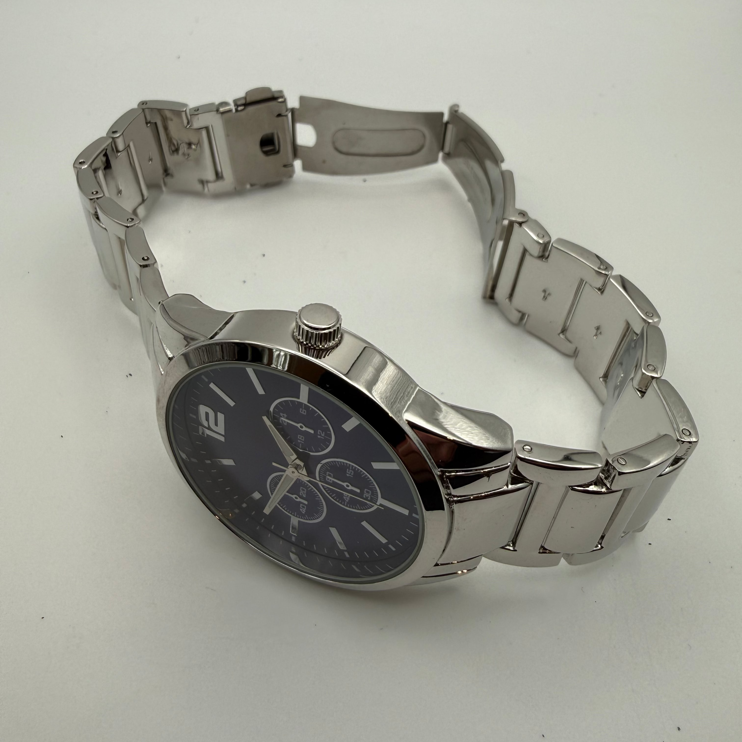 George Blue Dial Bracelet Watch- £7.99