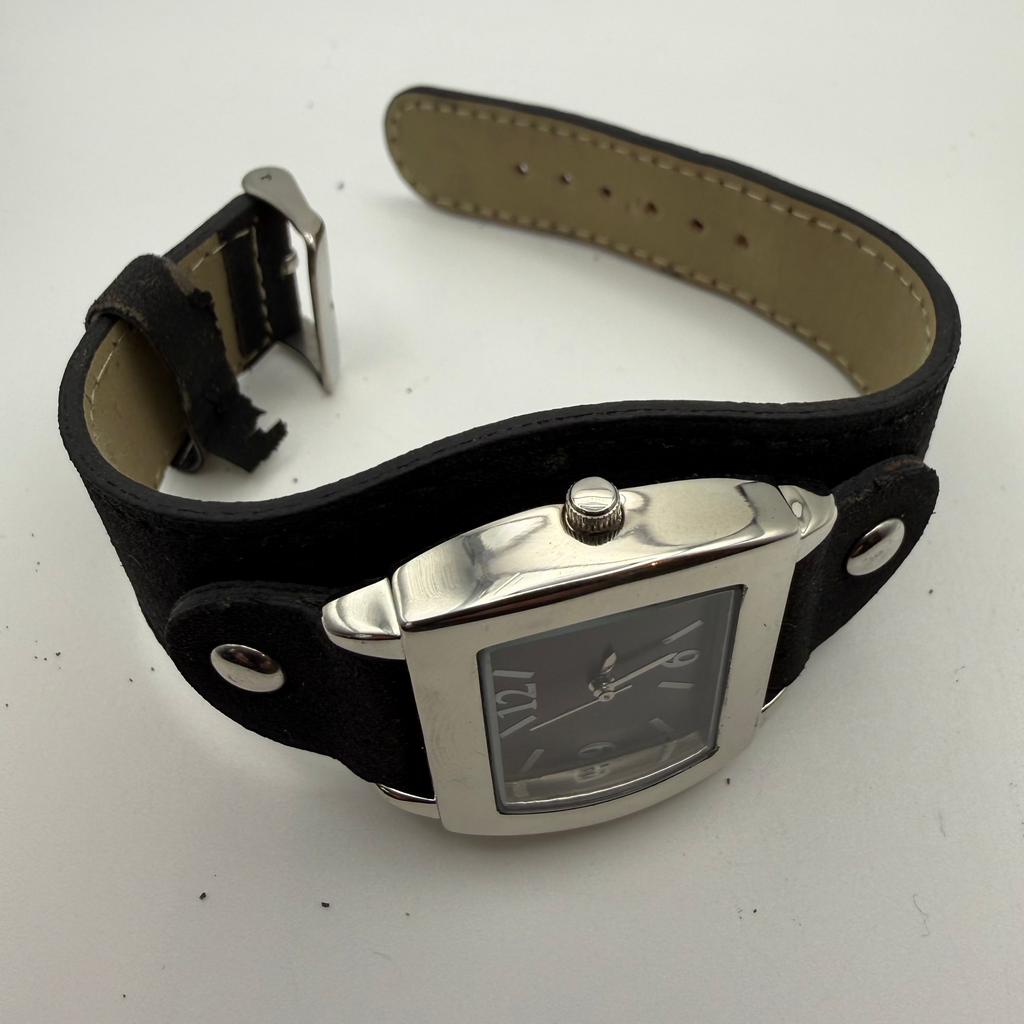 George Black Cuff Style Fashion Watch- £4.99