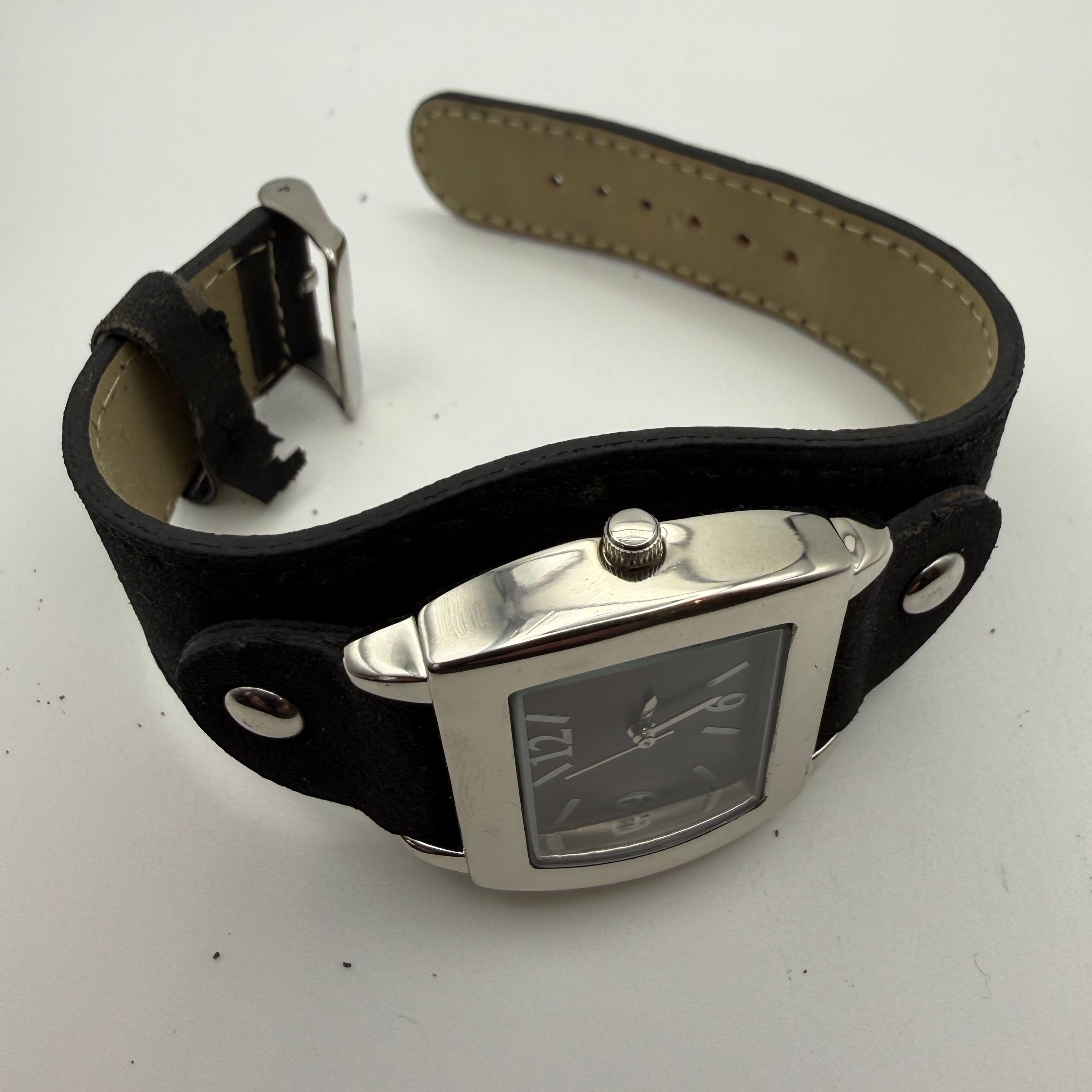 George Black Cuff Style Fashion Watch- £4.99