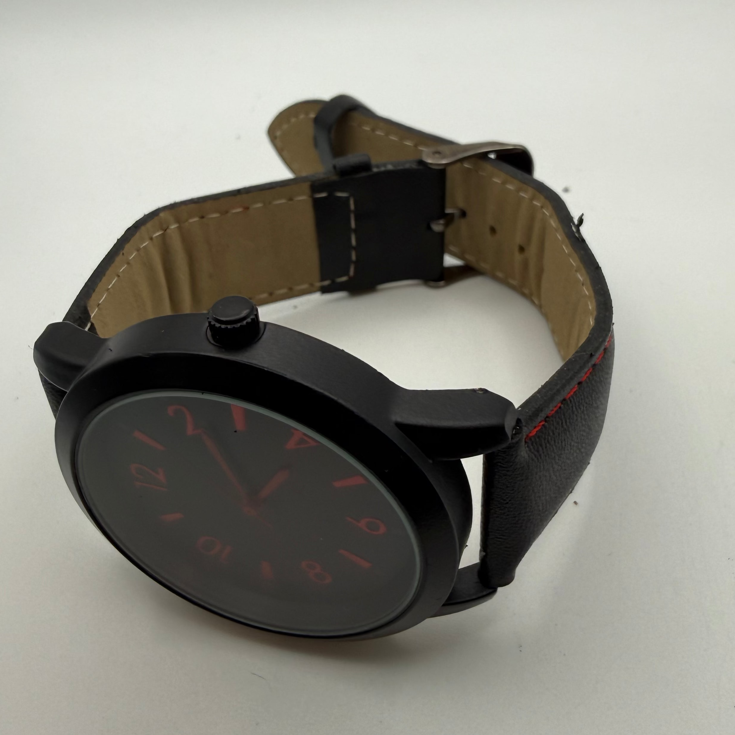 George Black & Red Dial Watch- £4.99