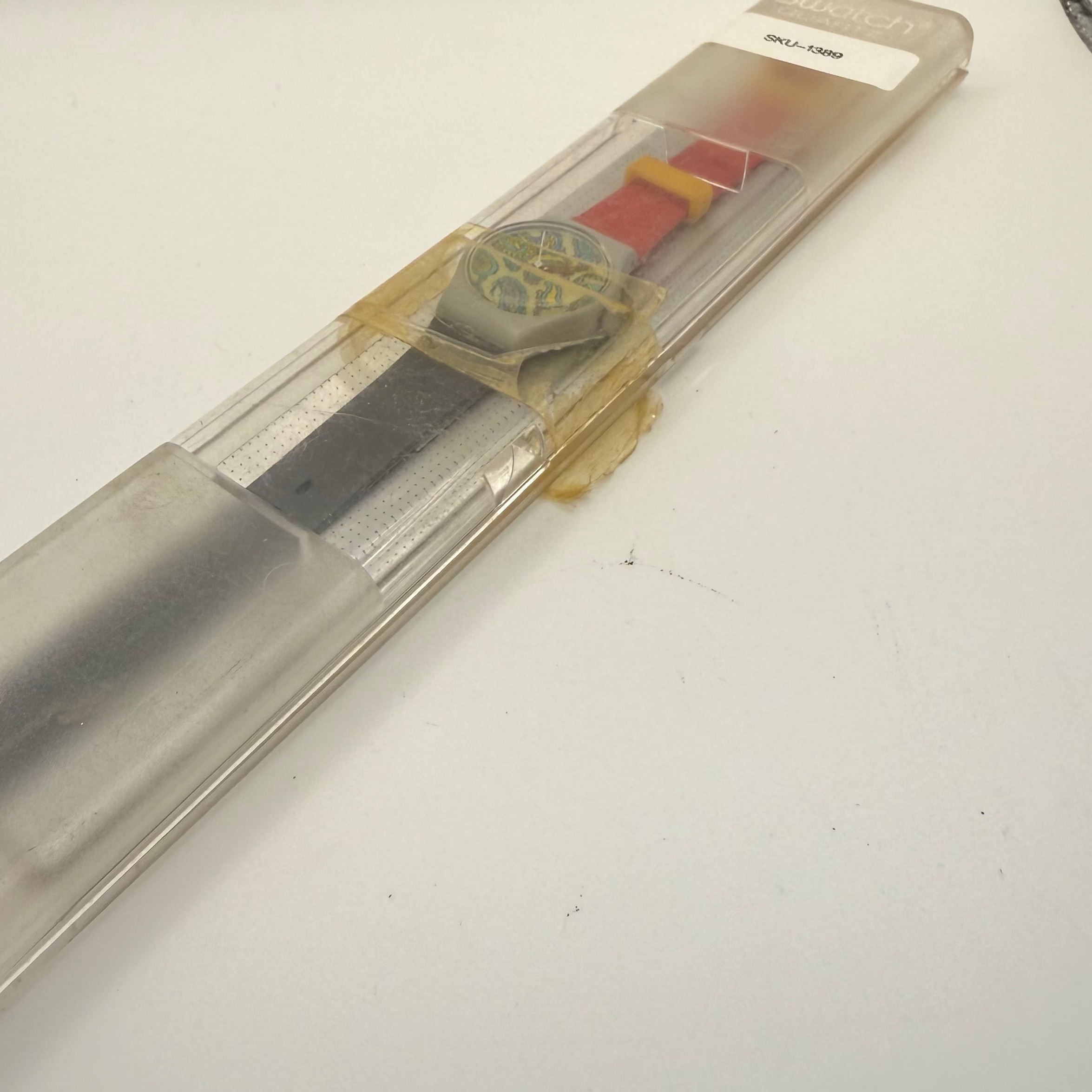 Vintage Swatch Lady Paisley Dial Watch – Ref. 540 – Original Box- £44.99