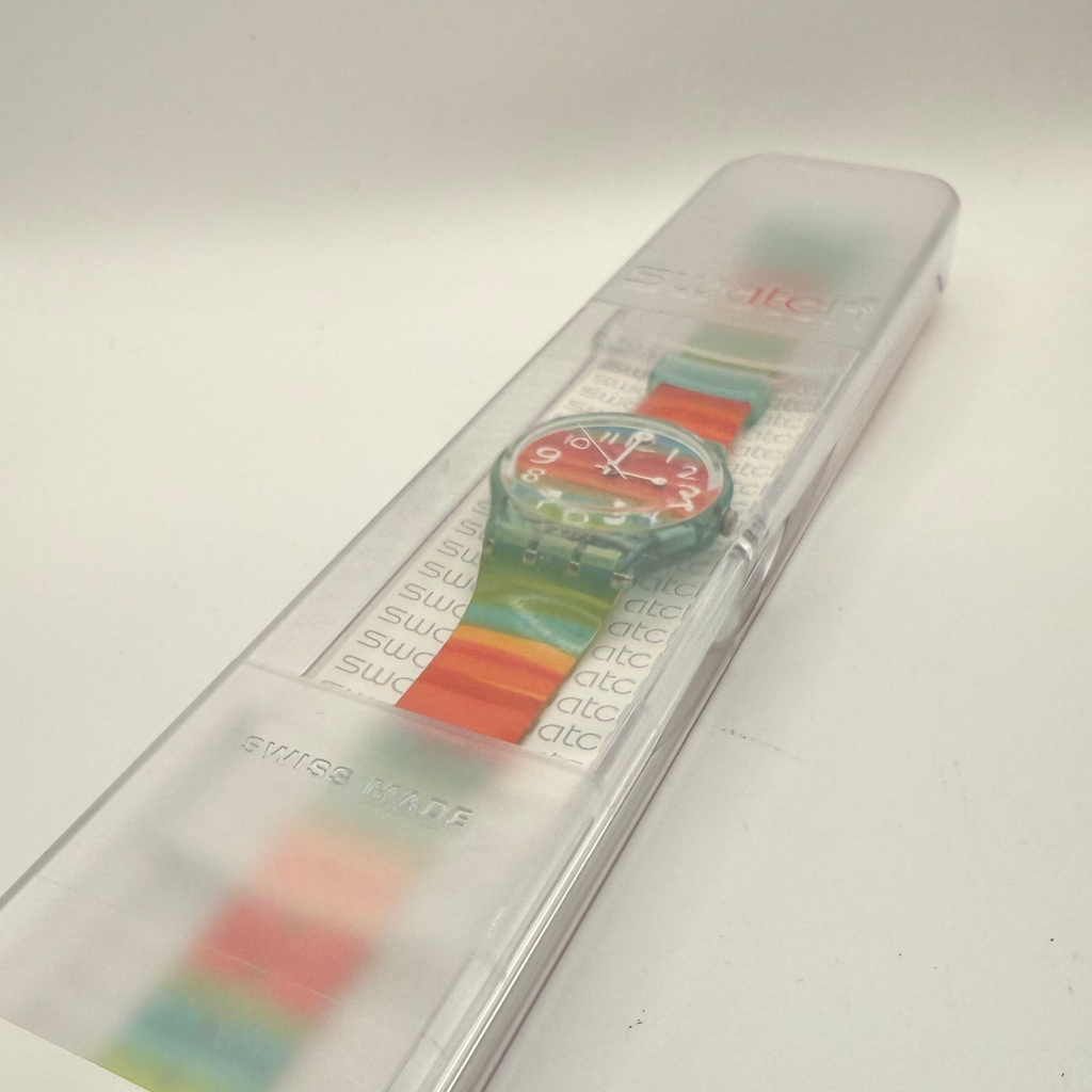 Swatch Swiss Rainbow Dial Watch- £29.99