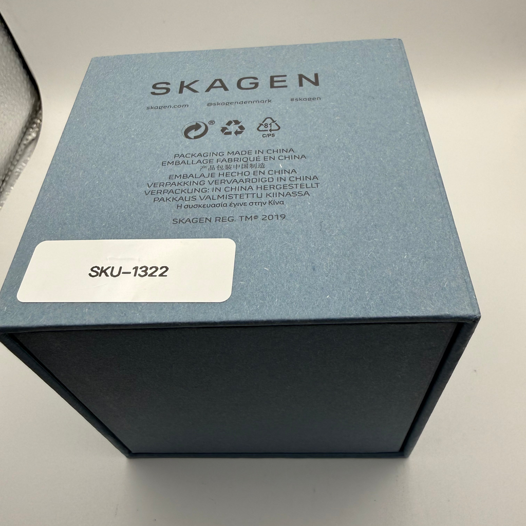 Skagen Denmark SKW6086 Multifunction Grey Dial Watch – Brown Leather Stra- £49.99