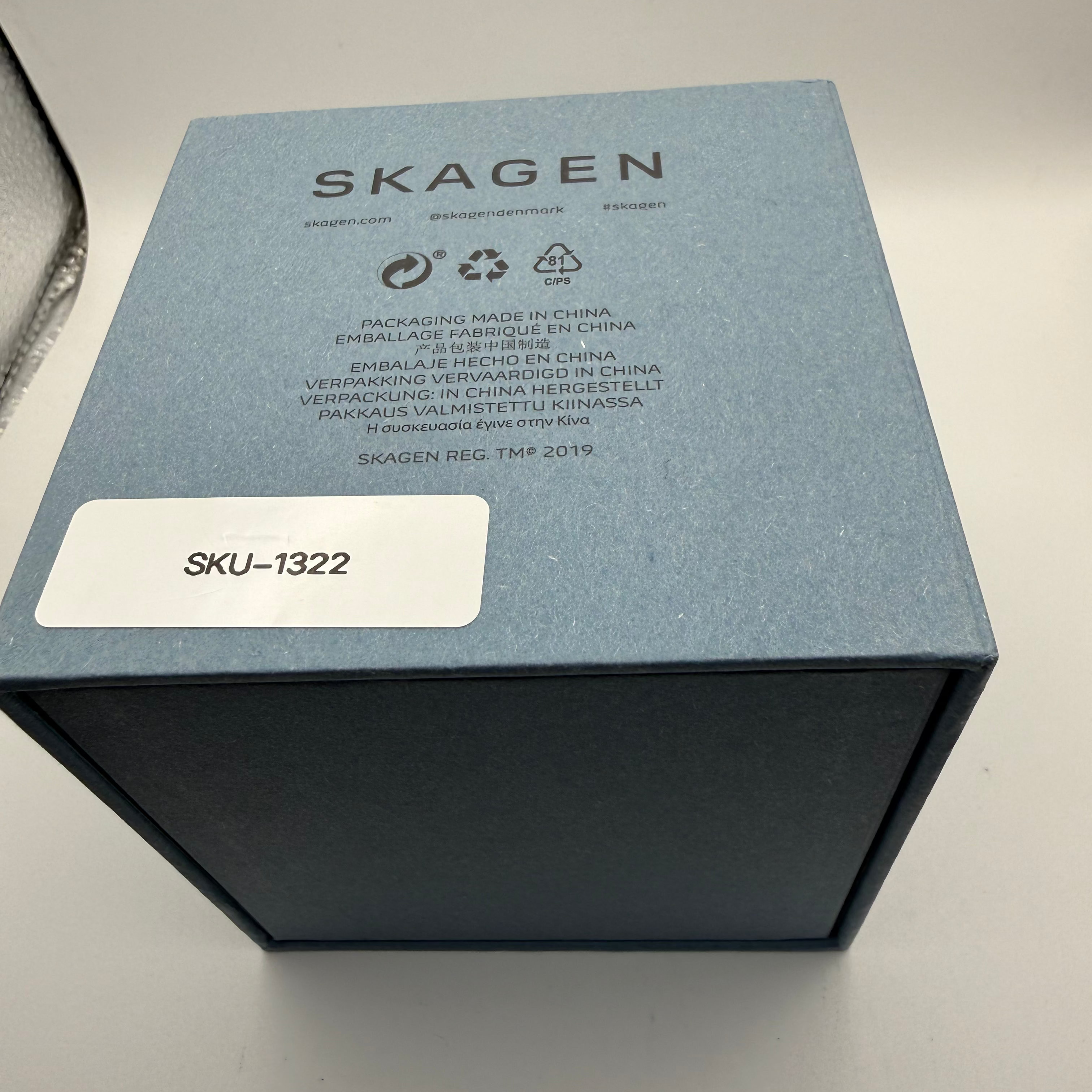 Skagen Denmark SKW6086 Multifunction Grey Dial Watch – Brown Leather Stra- £49.99