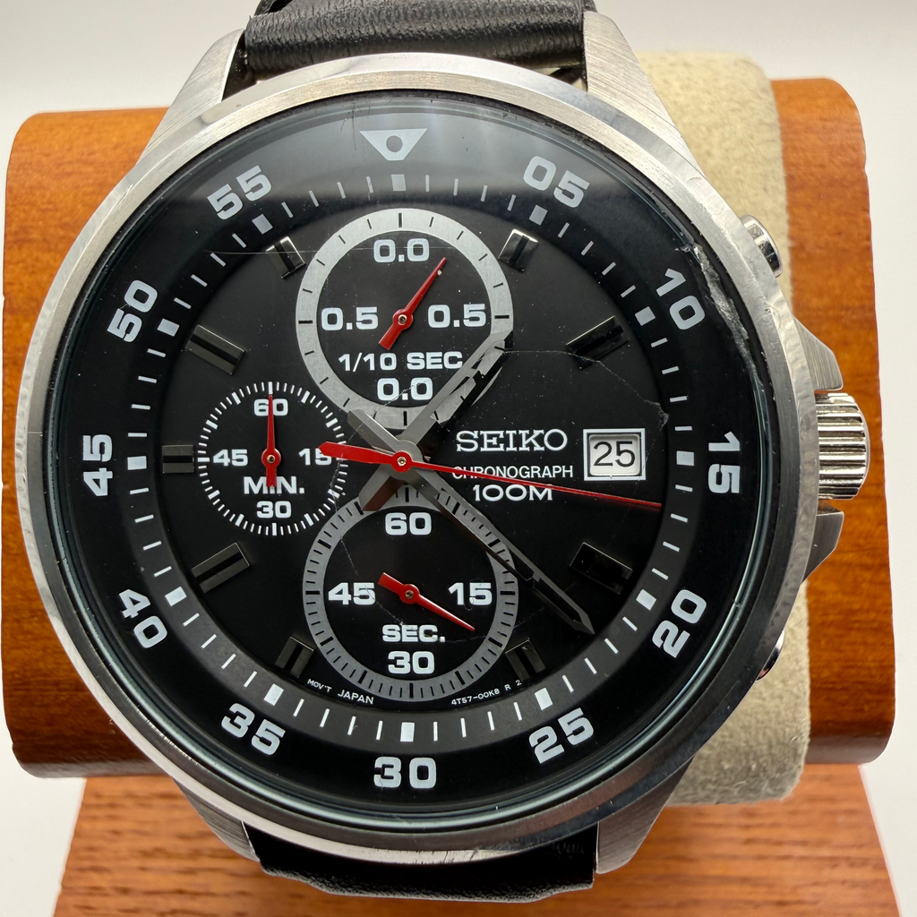 Seiko 4T57 Chronograph 100M Full Set- £179.99