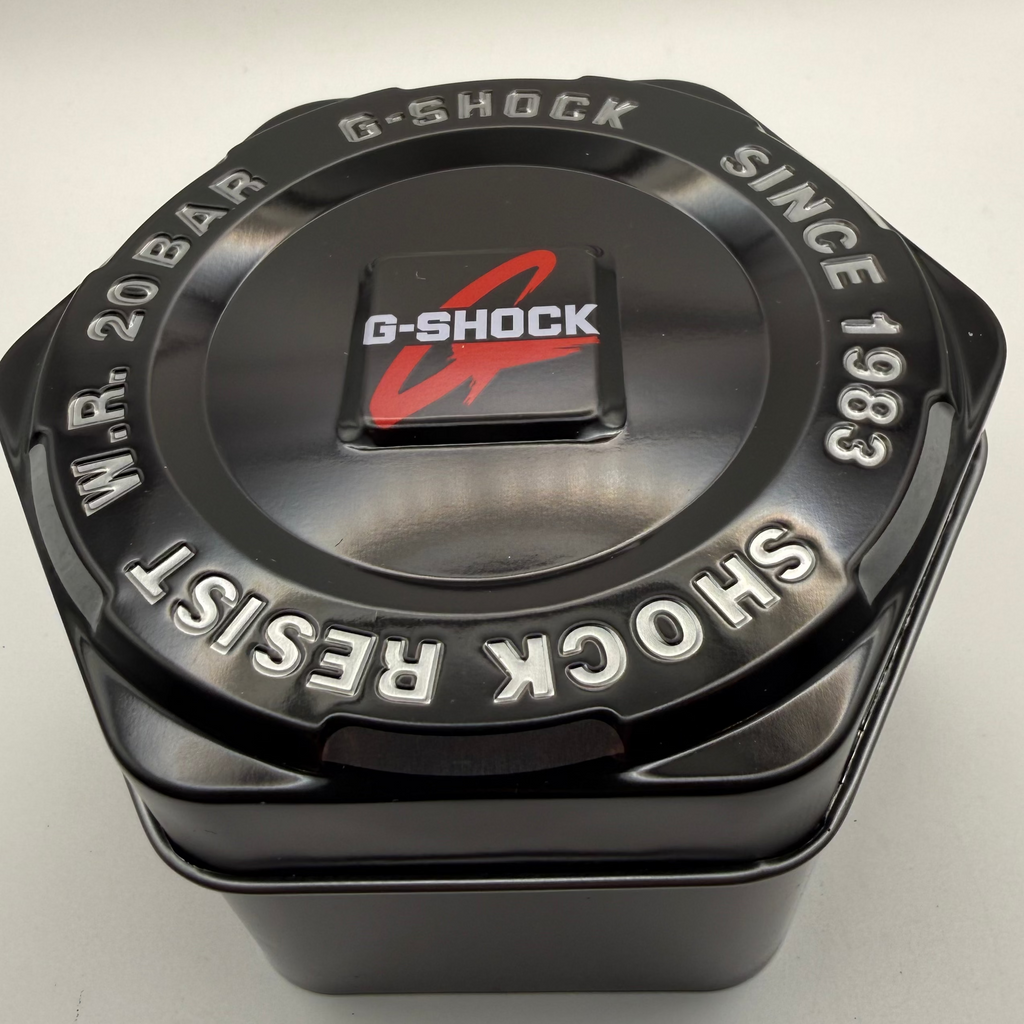 Casio G-Shock GA-100 Black & Red Ana-Digi Watch – Boxed- £